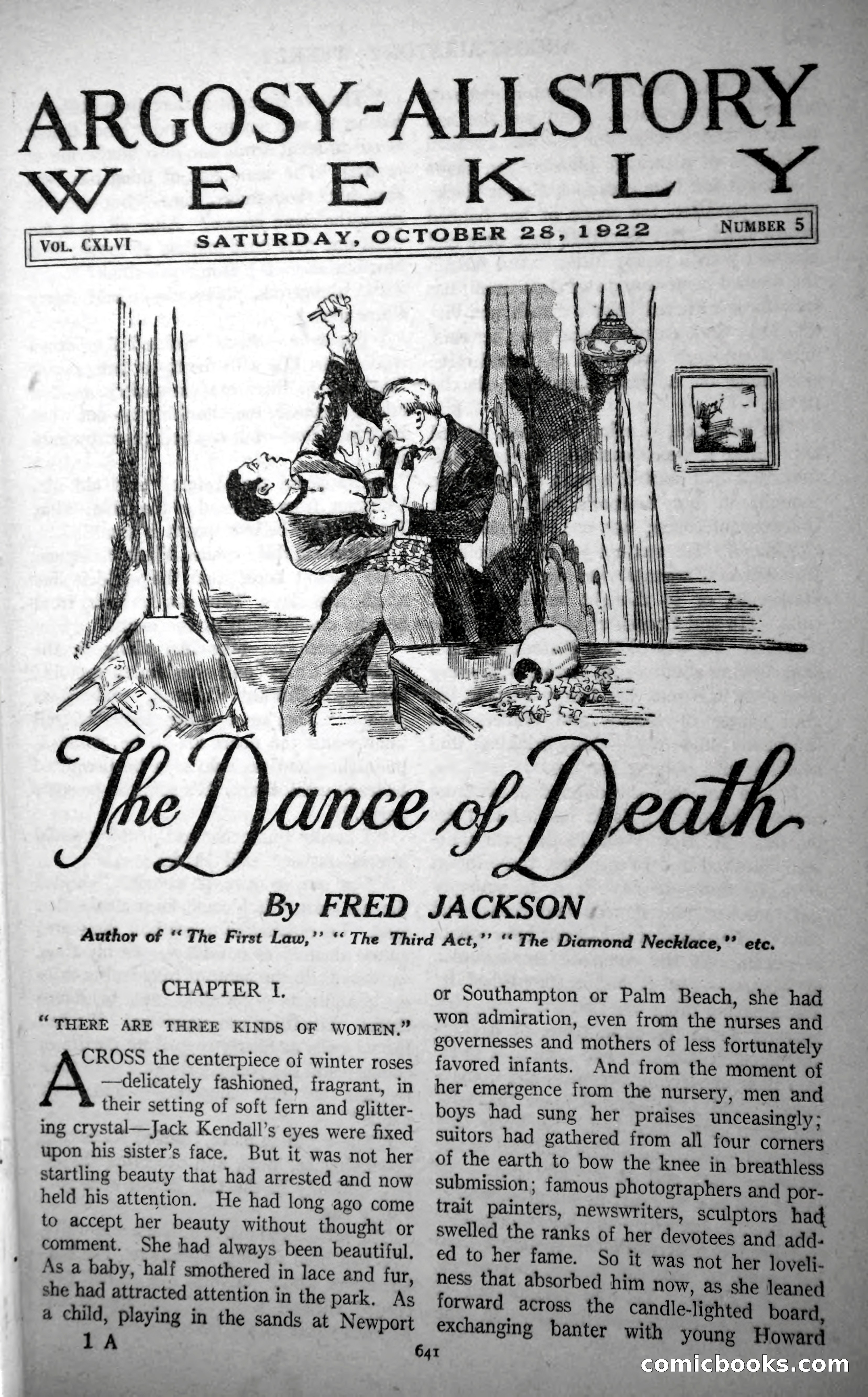 Argosy All-Story Weekly, October 28, 1922 — page 11 of 176