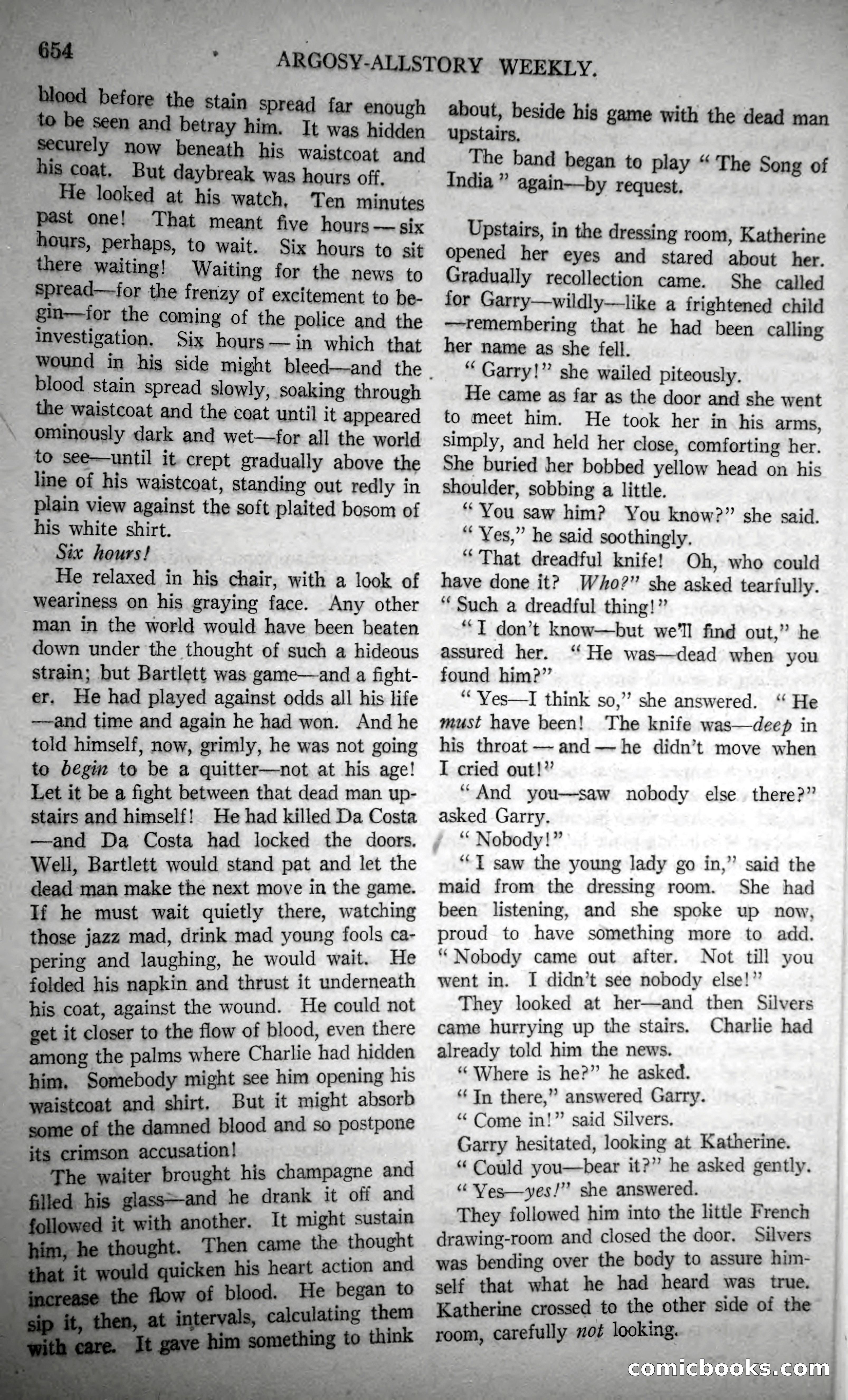 Argosy All-Story Weekly, October 28, 1922 — page 24 of 176