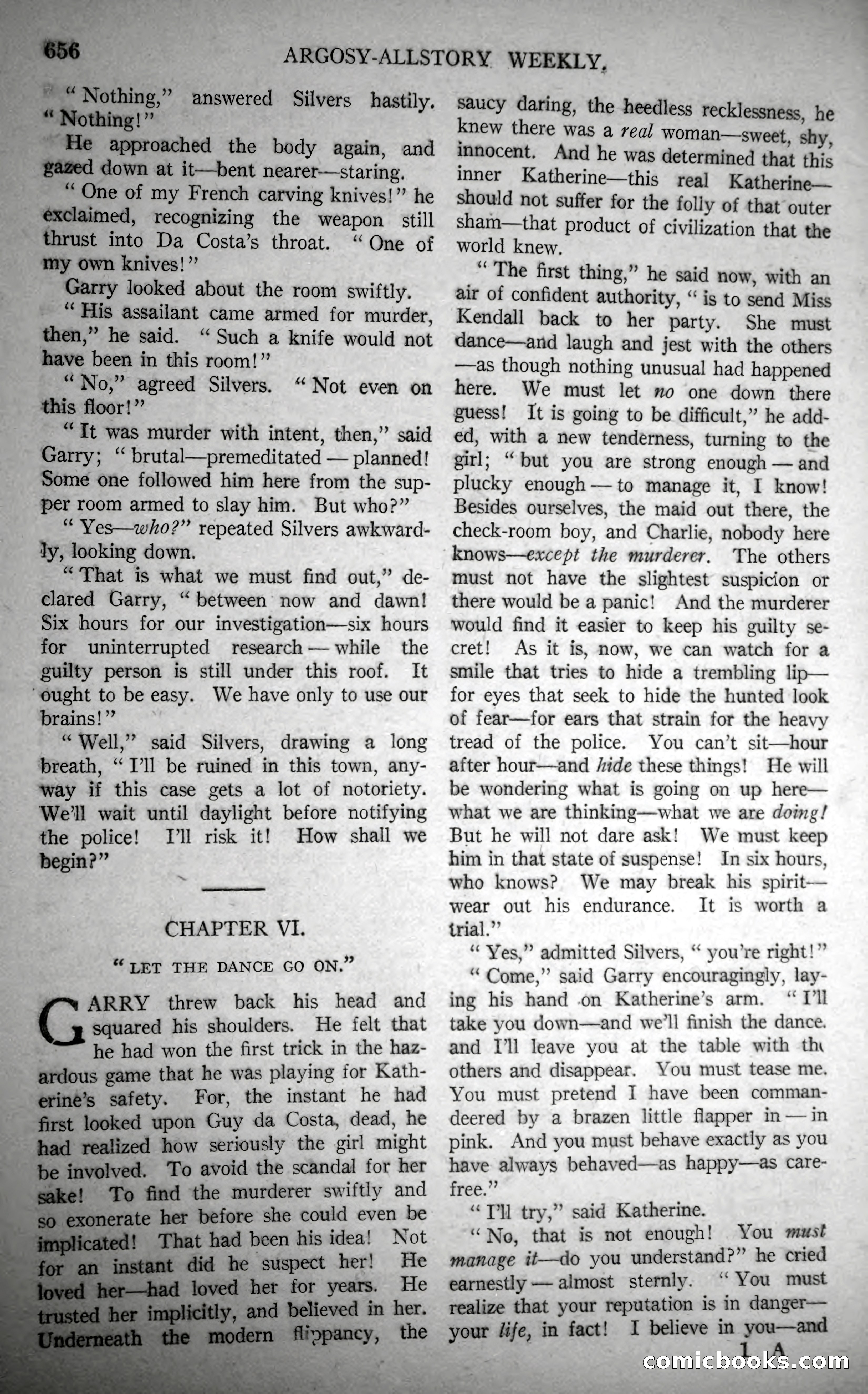 Argosy All-Story Weekly, October 28, 1922 — page 26 of 176