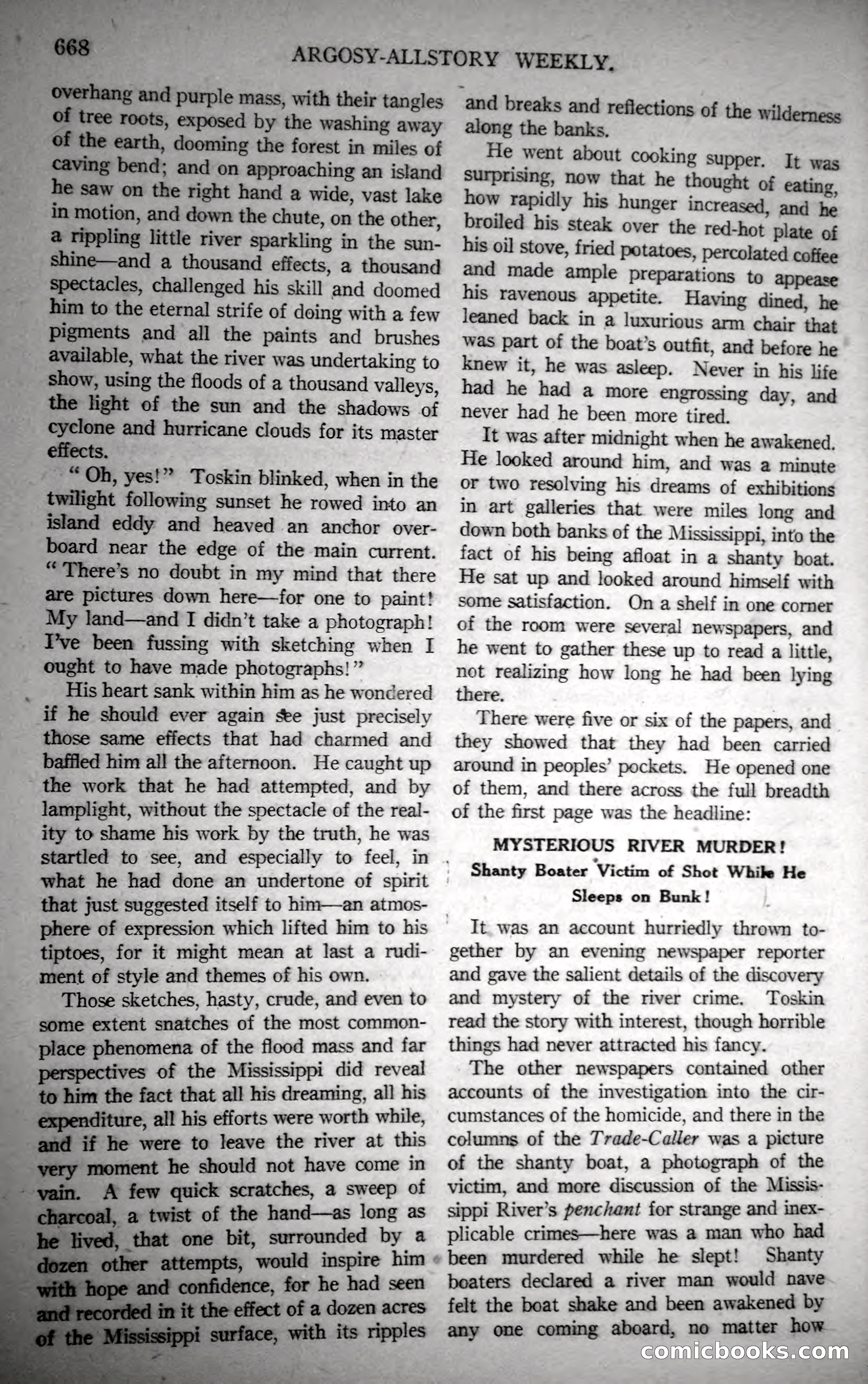 Argosy All-Story Weekly, October 28, 1922 — page 38 of 176
