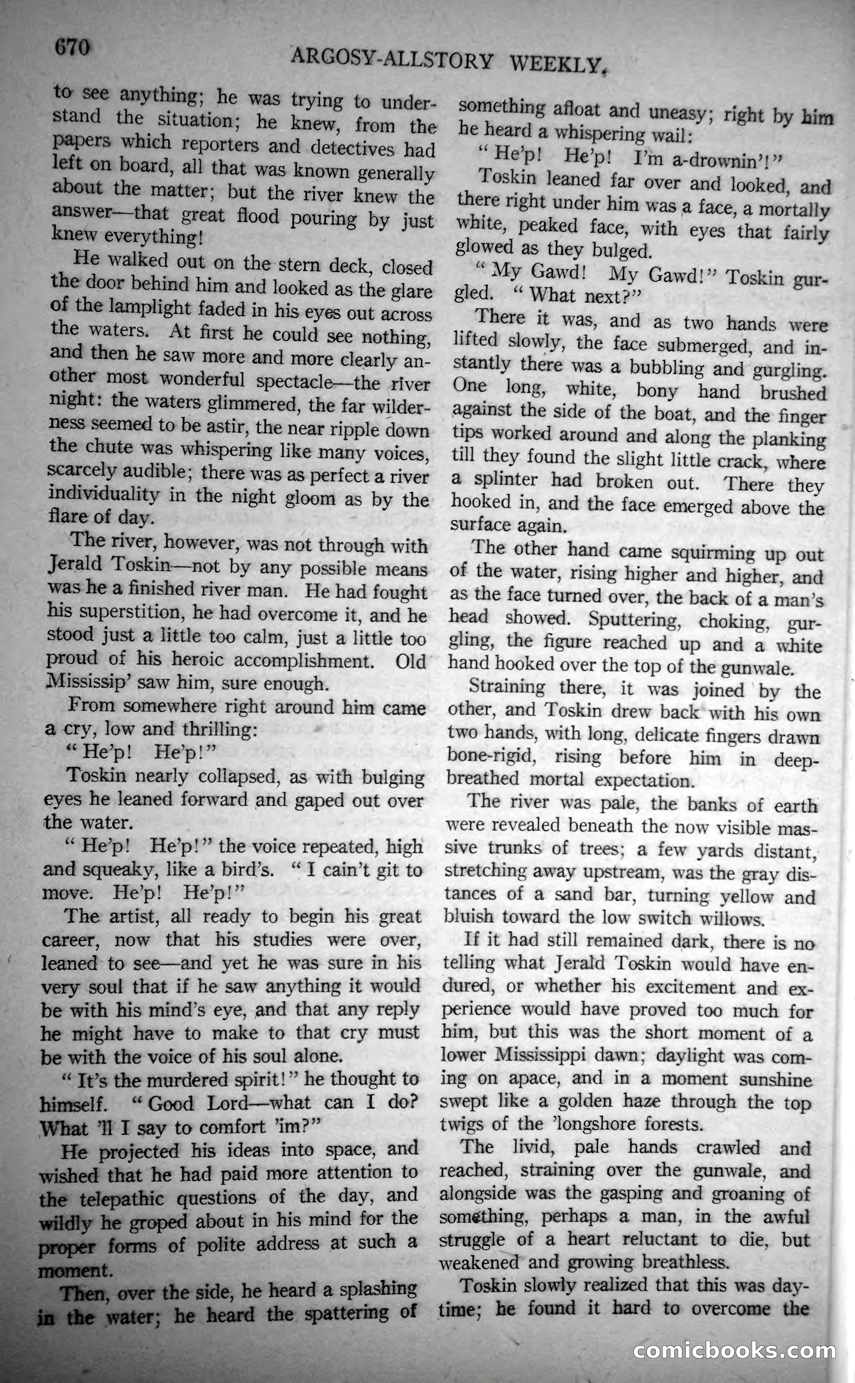 Argosy All-Story Weekly, October 28, 1922 — page 40 of 176