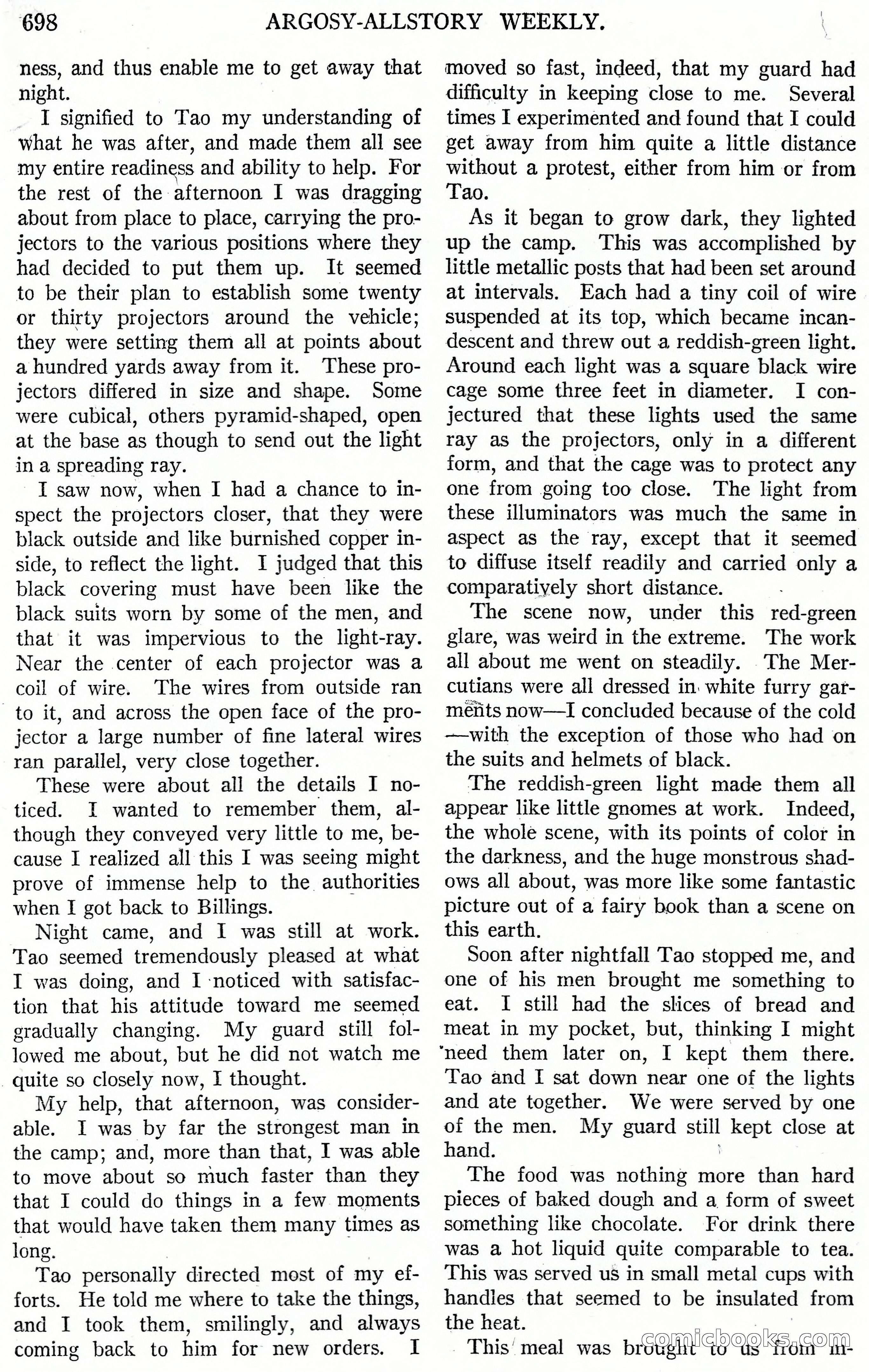 Argosy All-Story Weekly, October 28, 1922 — page 68 of 176