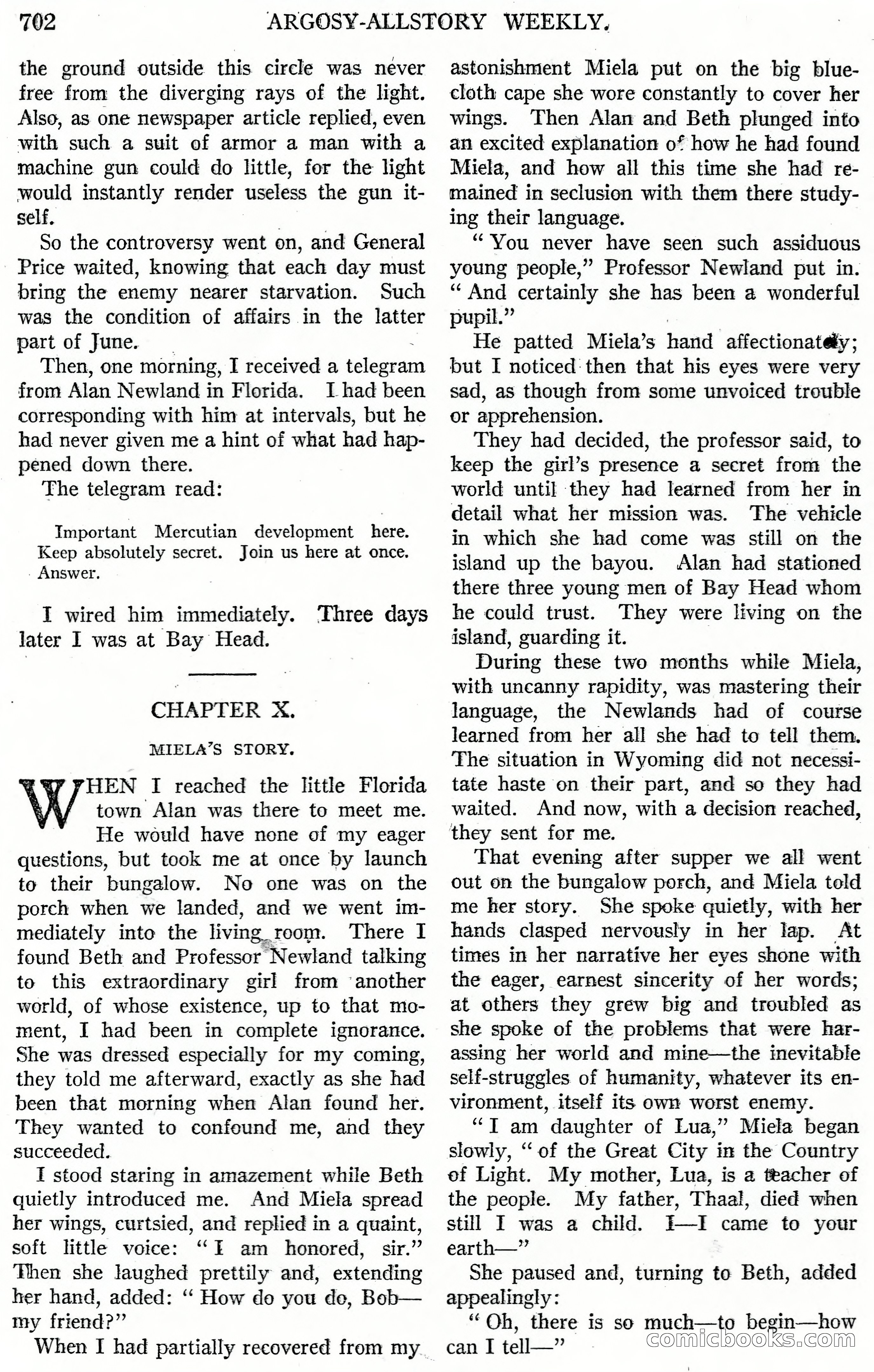 Argosy All-Story Weekly, October 28, 1922 — page 72 of 176