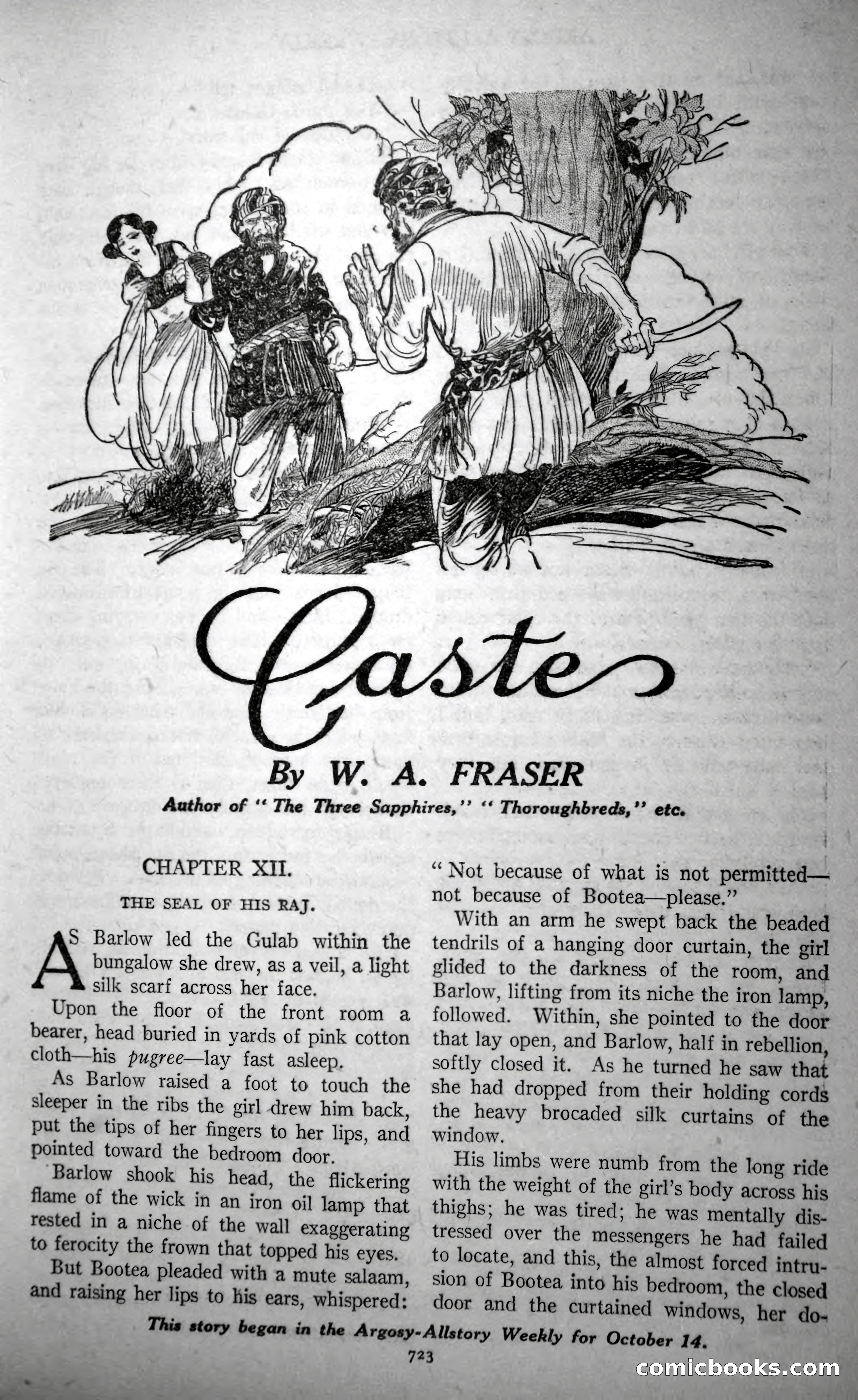Argosy All-Story Weekly, October 28, 1922 — page 93 of 176