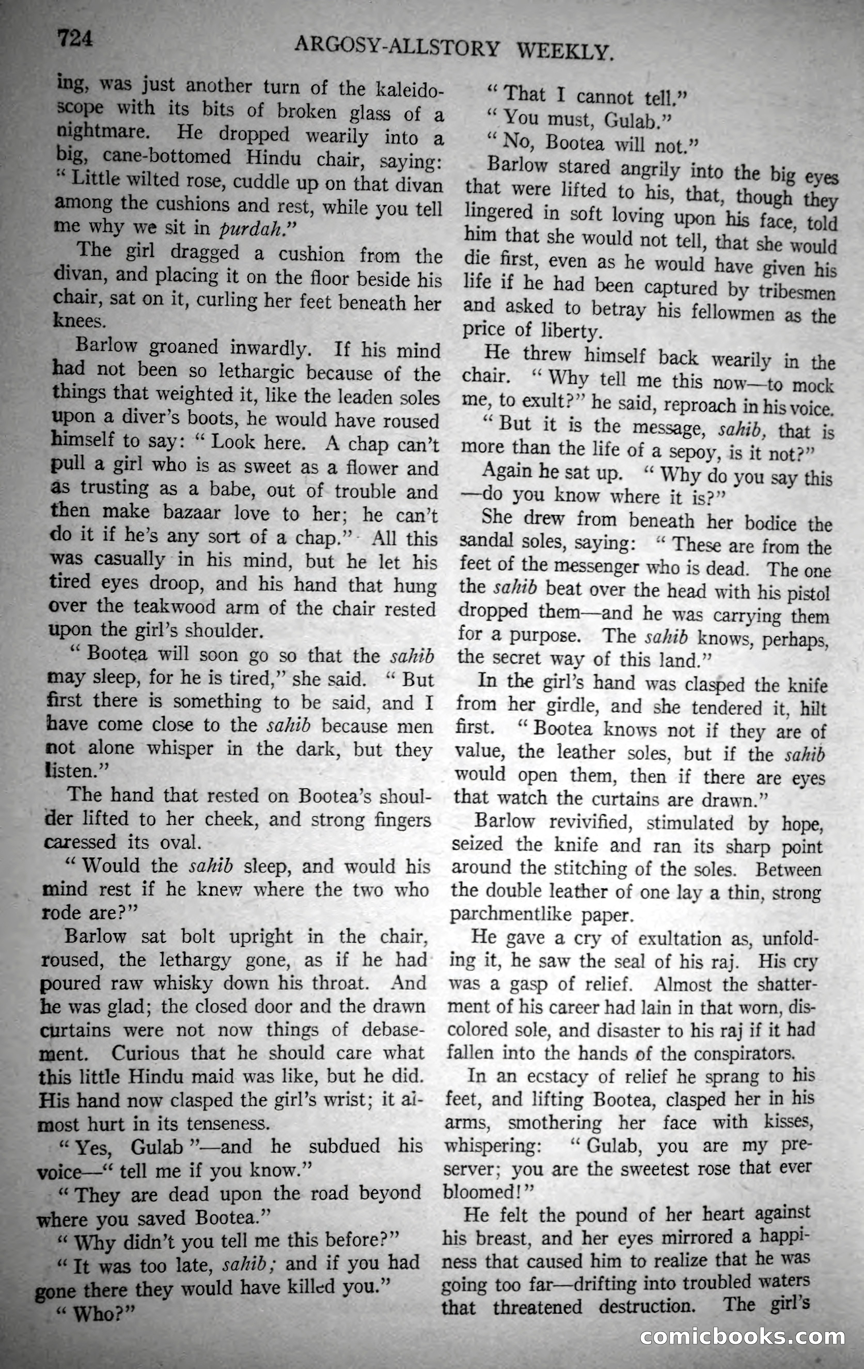 Argosy All-Story Weekly, October 28, 1922 — page 94 of 176