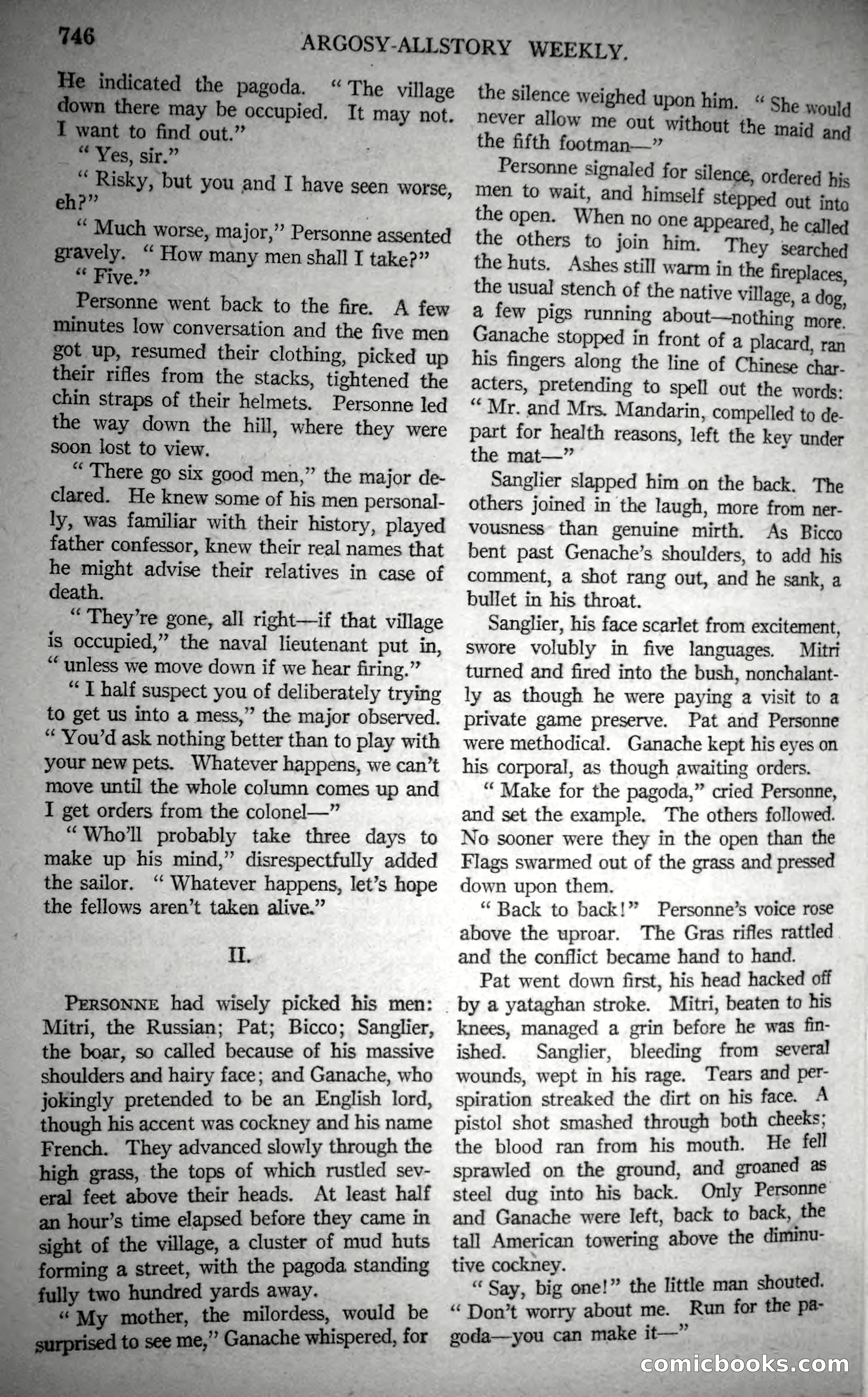 Argosy All-Story Weekly, October 28, 1922 — page 116 of 176