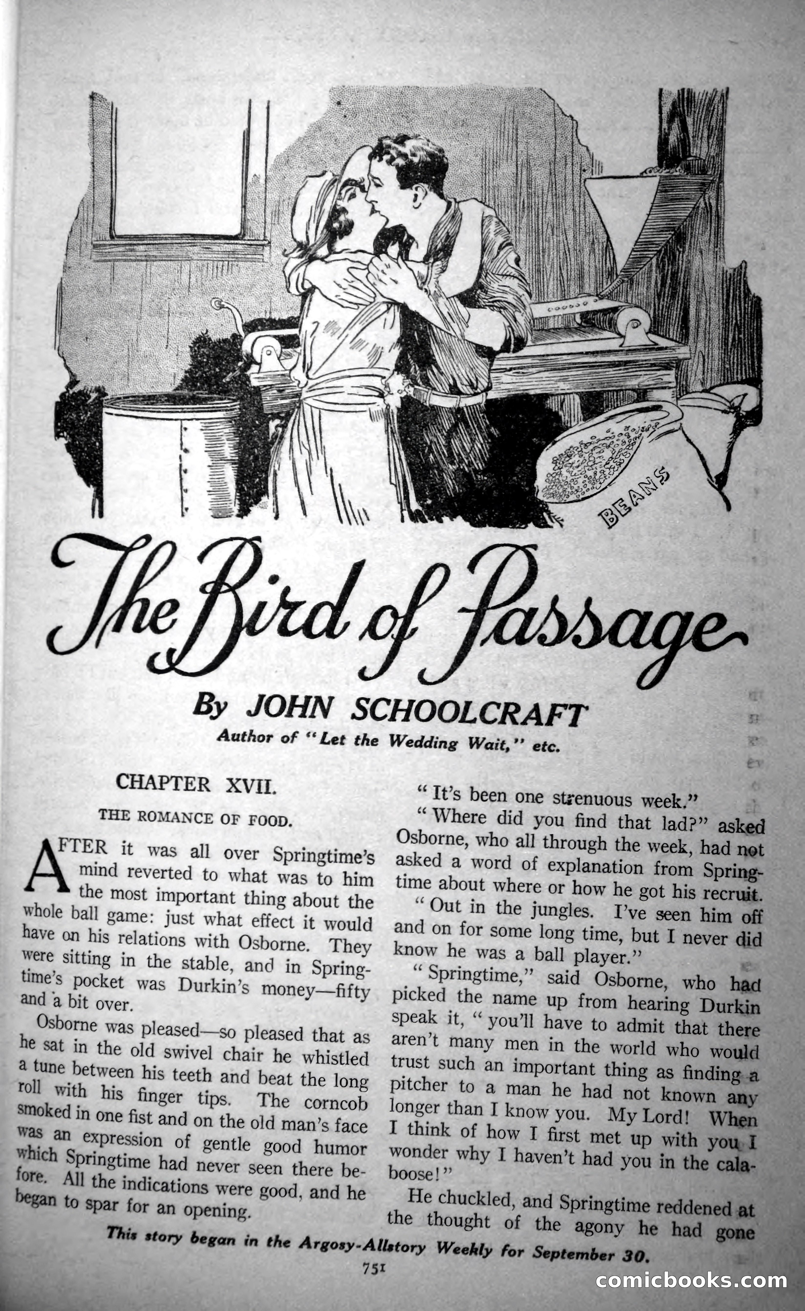 Argosy All-Story Weekly, October 28, 1922 — page 121 of 176