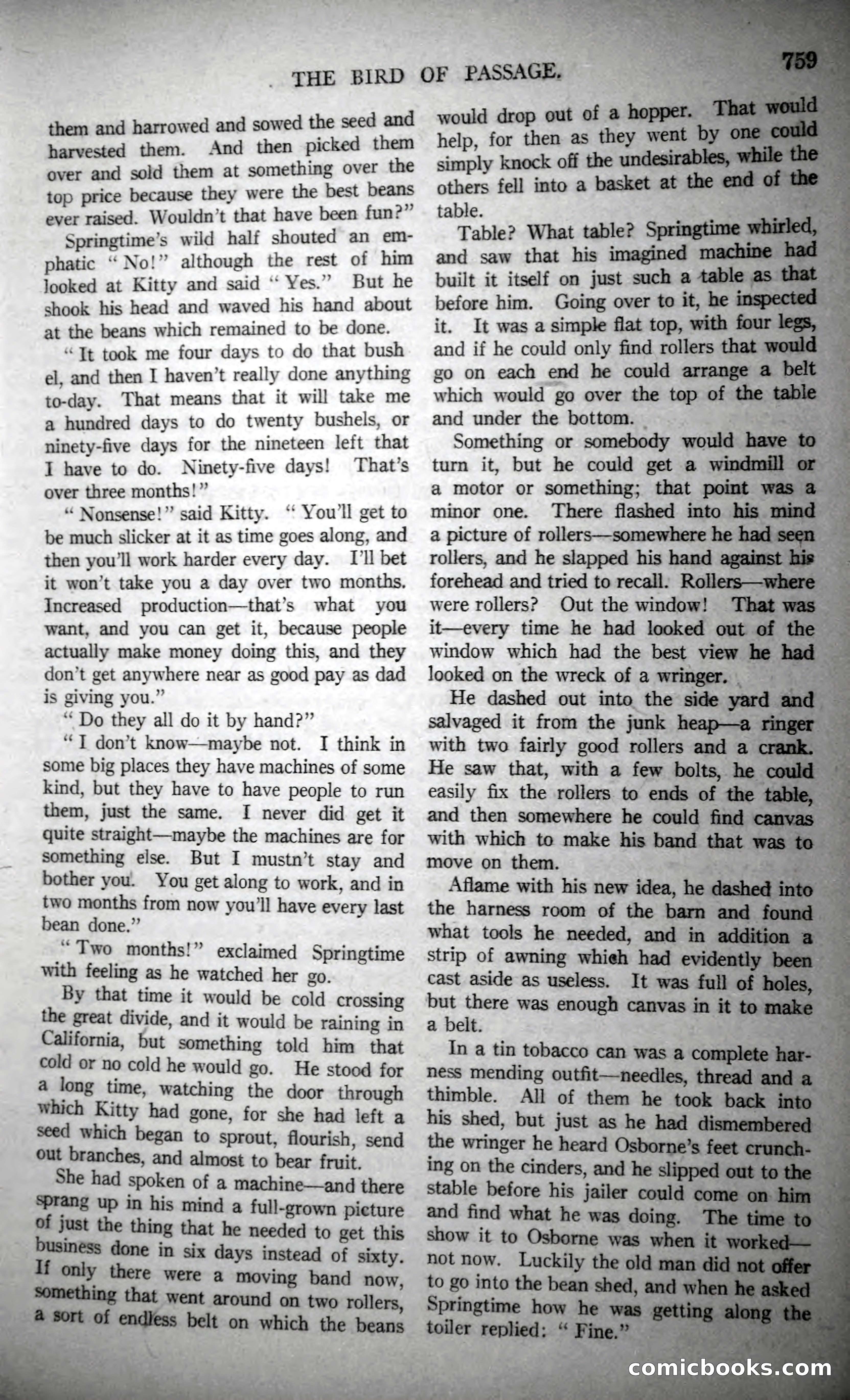 Argosy All-Story Weekly, October 28, 1922 — page 129 of 176