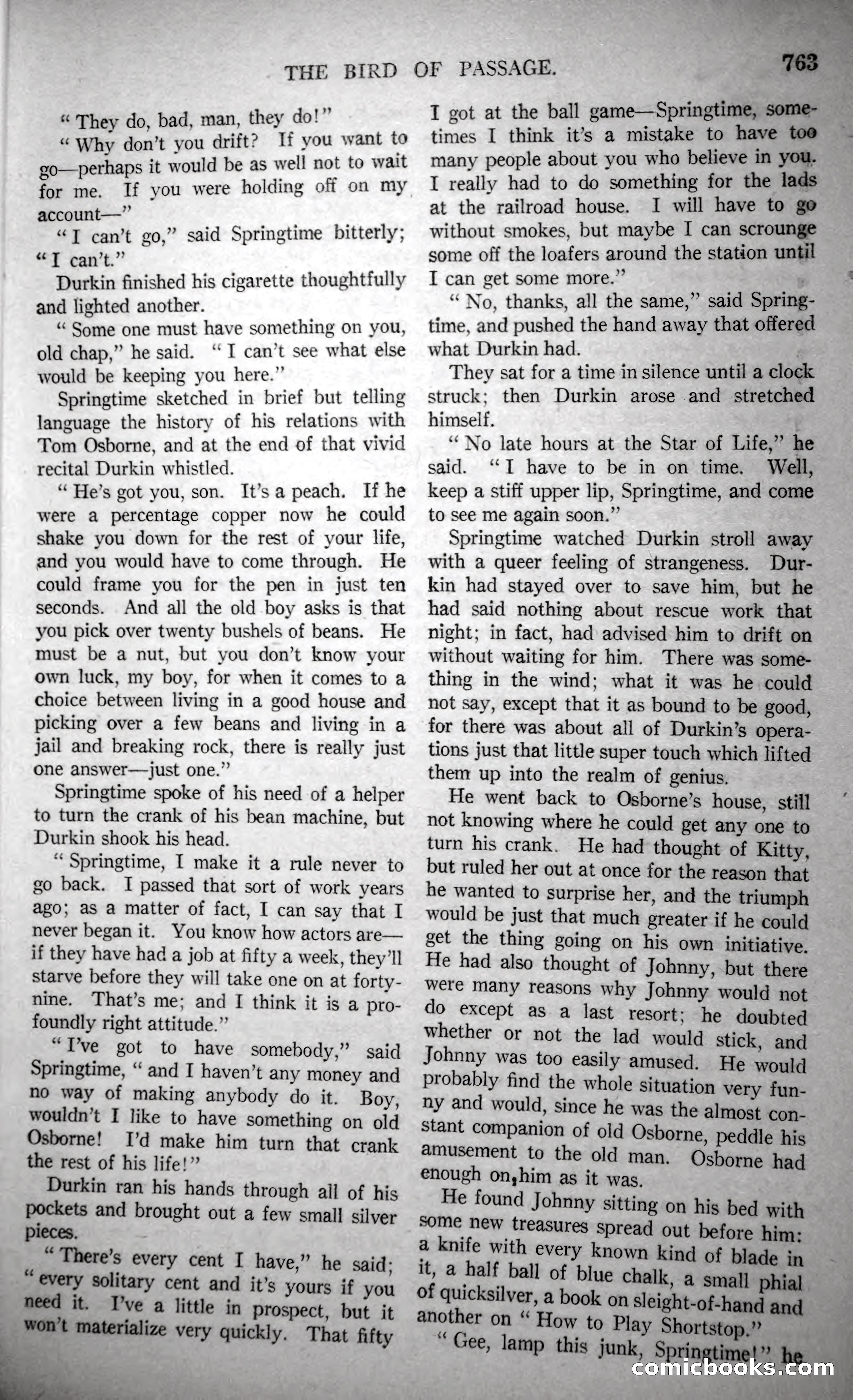 Argosy All-Story Weekly, October 28, 1922 — page 133 of 176