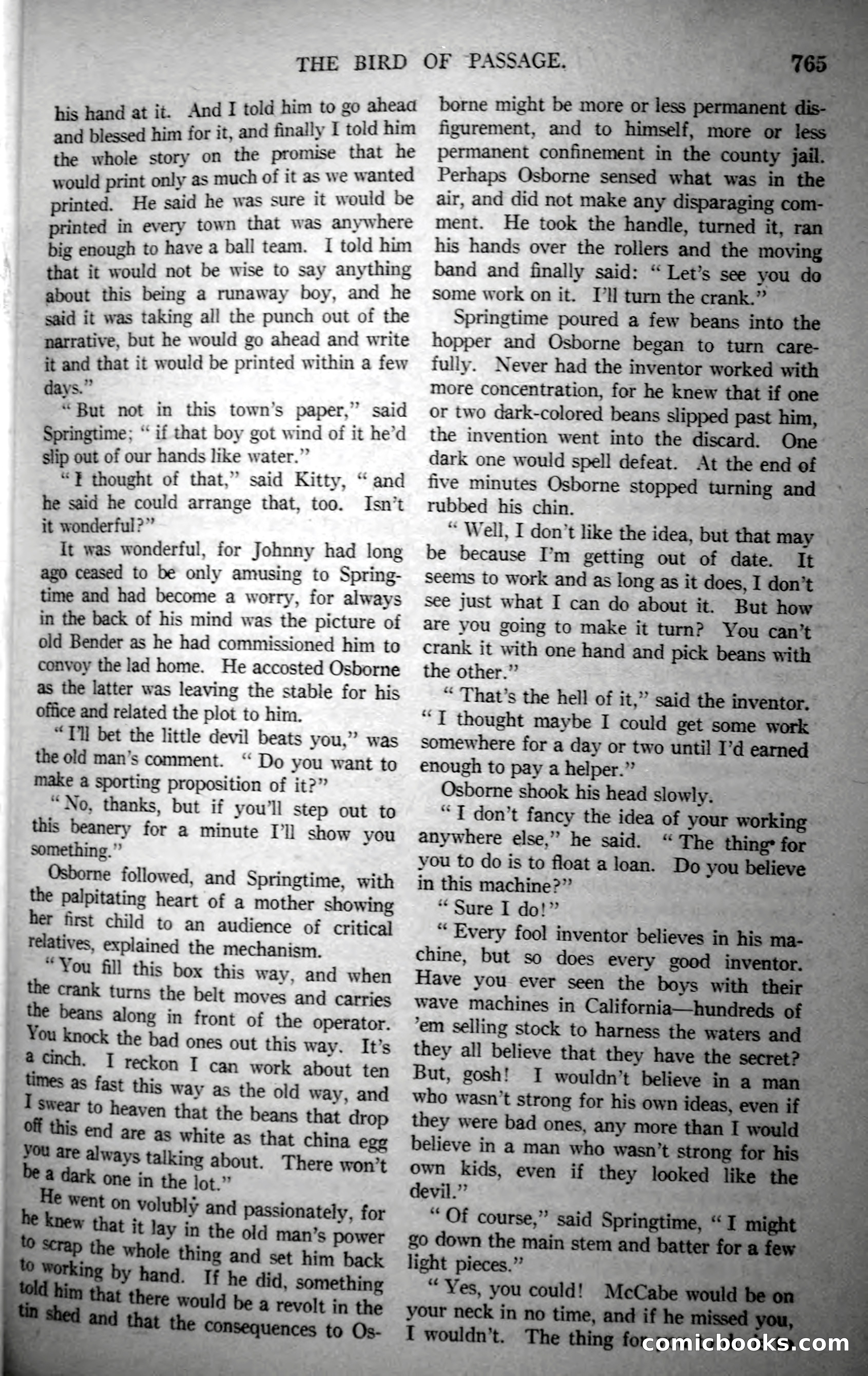 Argosy All-Story Weekly, October 28, 1922 — page 135 of 176
