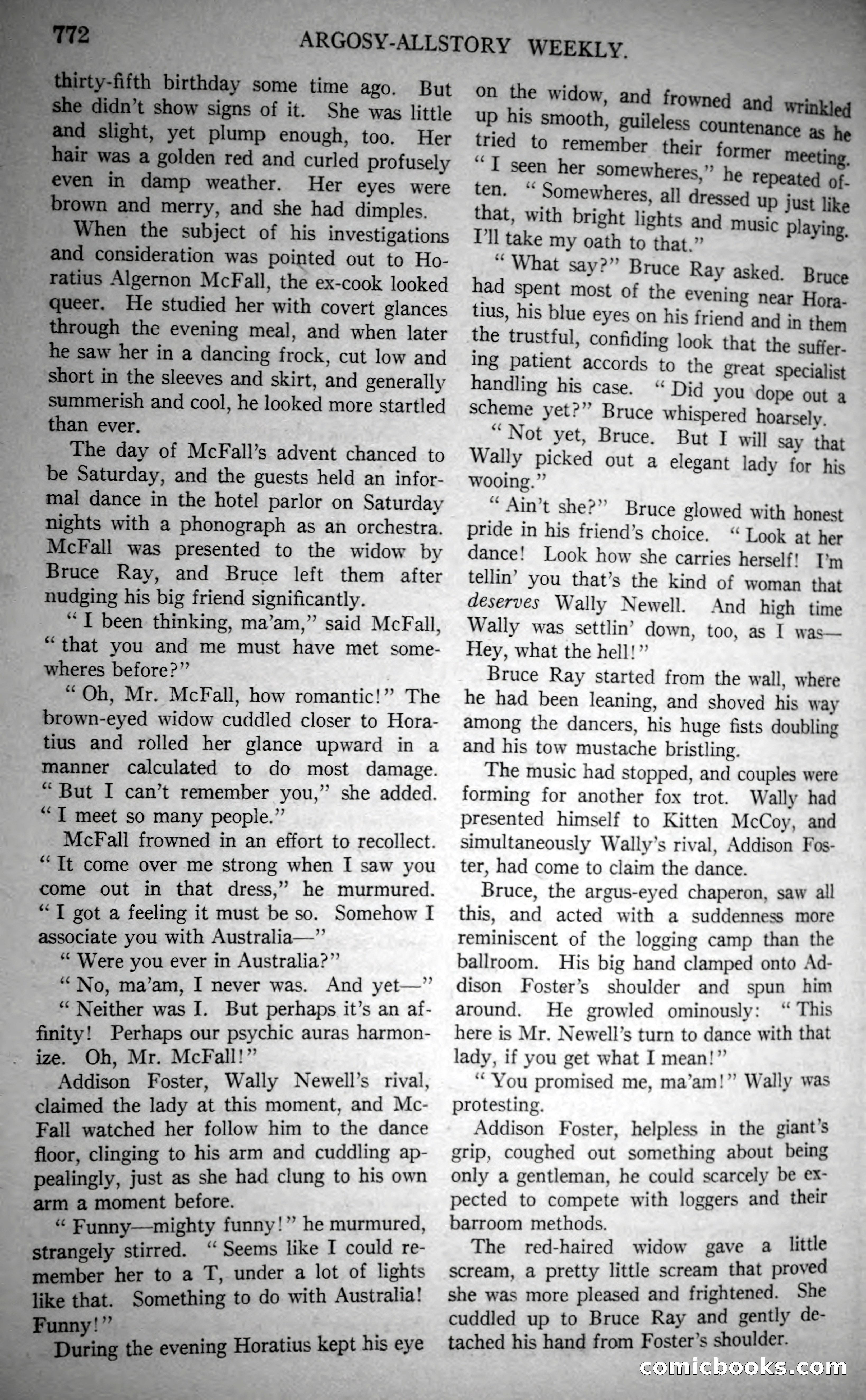 Argosy All-Story Weekly, October 28, 1922 — page 142 of 176