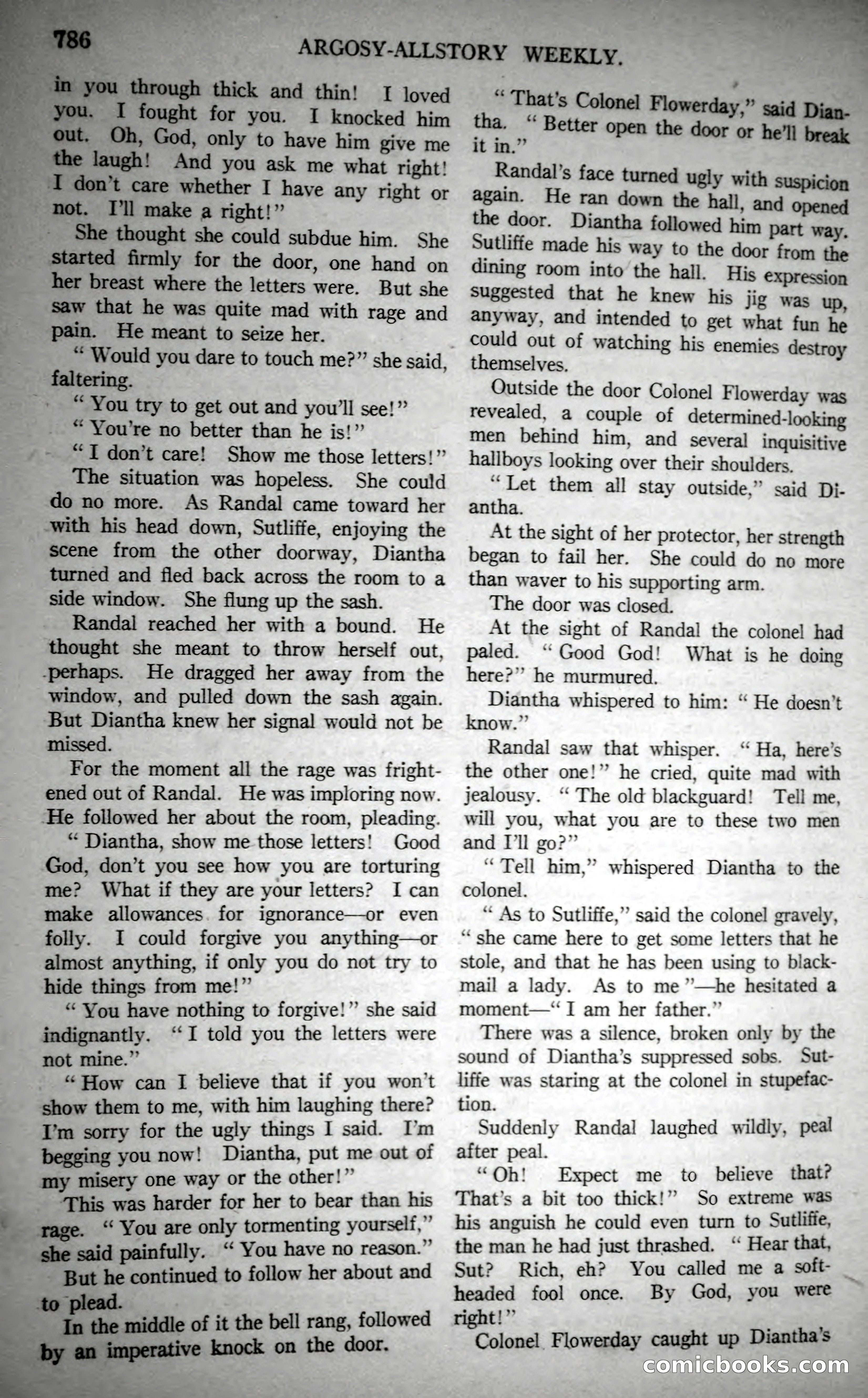 Argosy All-Story Weekly, October 28, 1922 — page 156 of 176