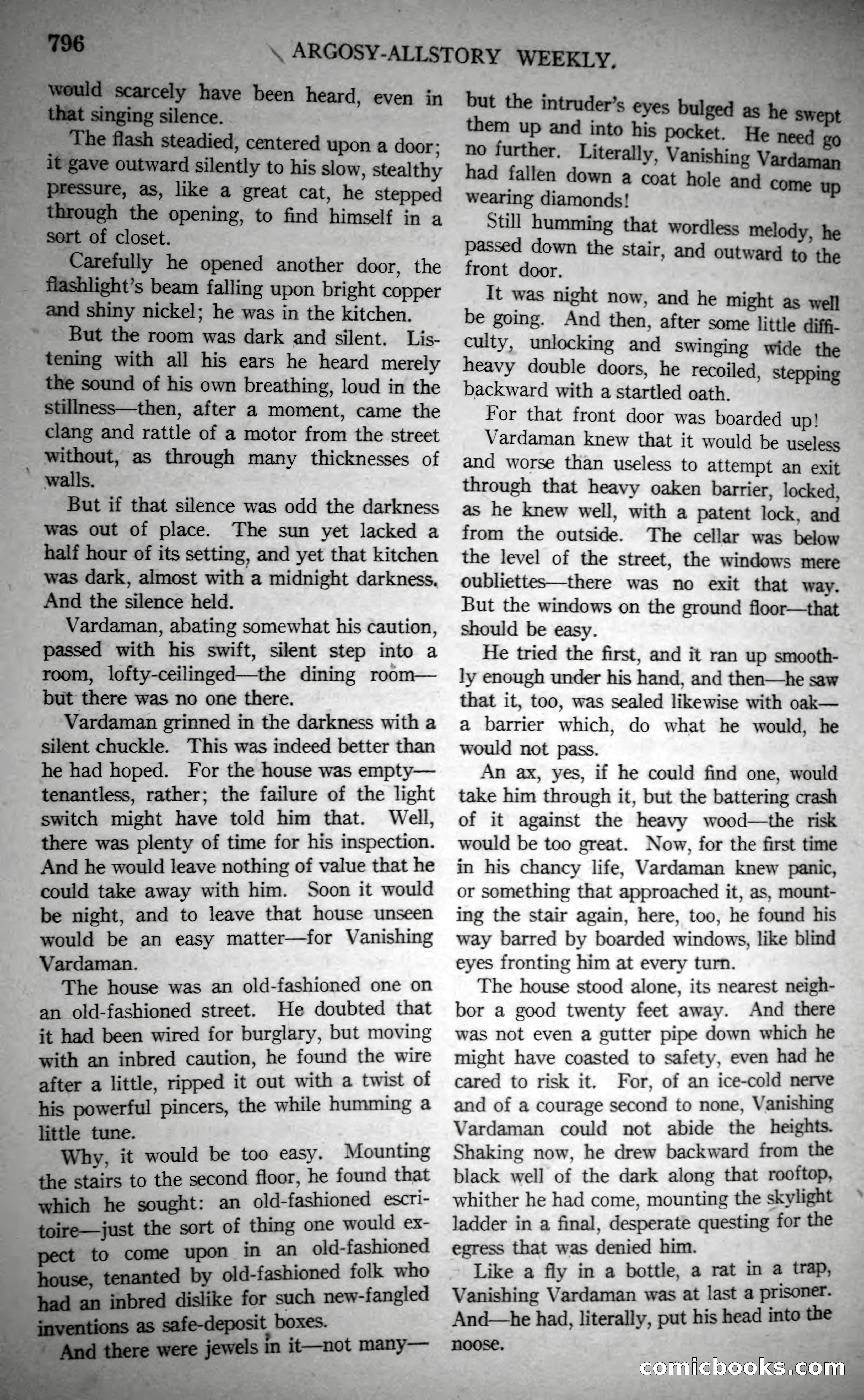 Argosy All-Story Weekly, October 28, 1922 — page 166 of 176