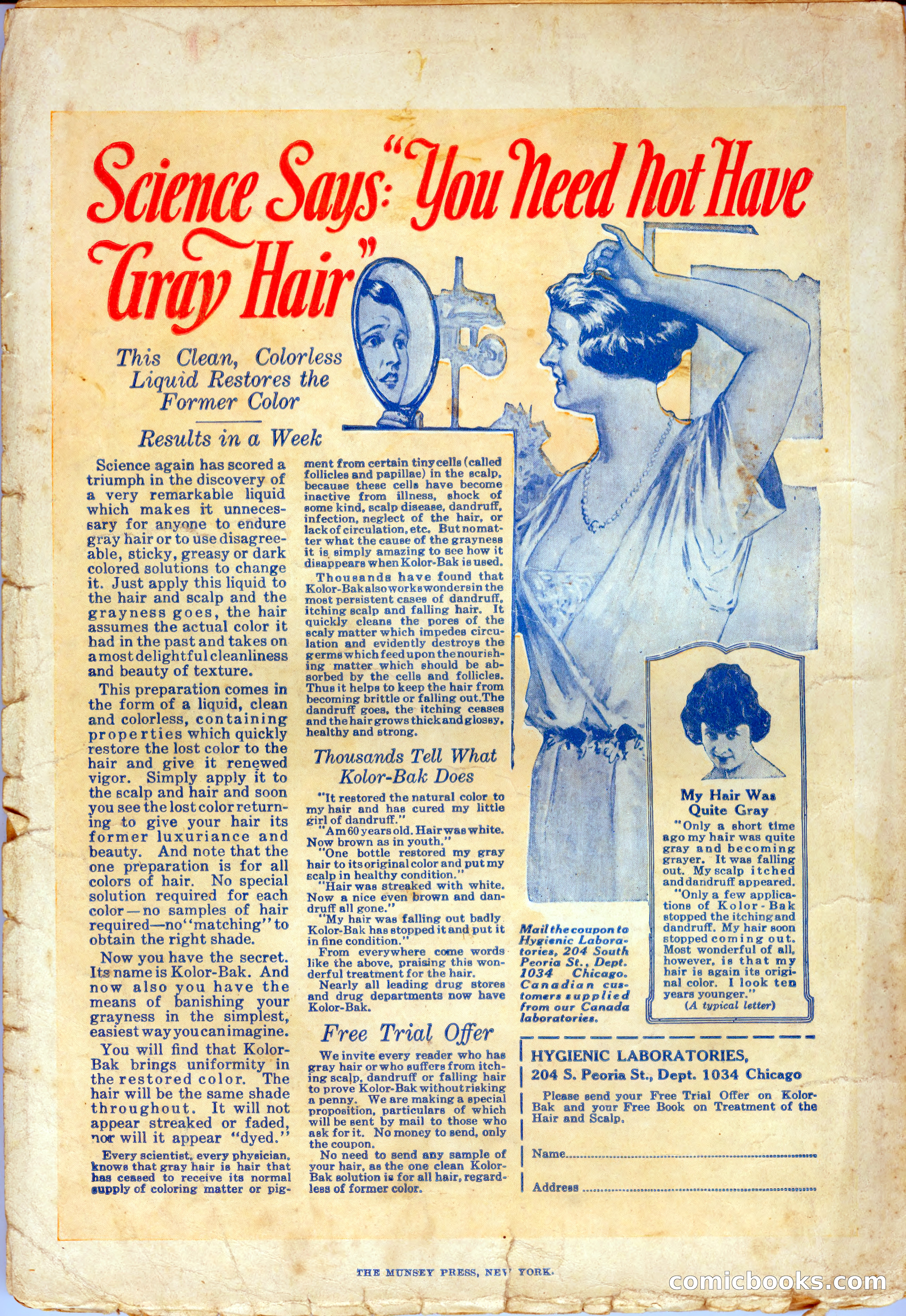 Argosy All-Story Weekly, October 28, 1922 — page 176 of 176