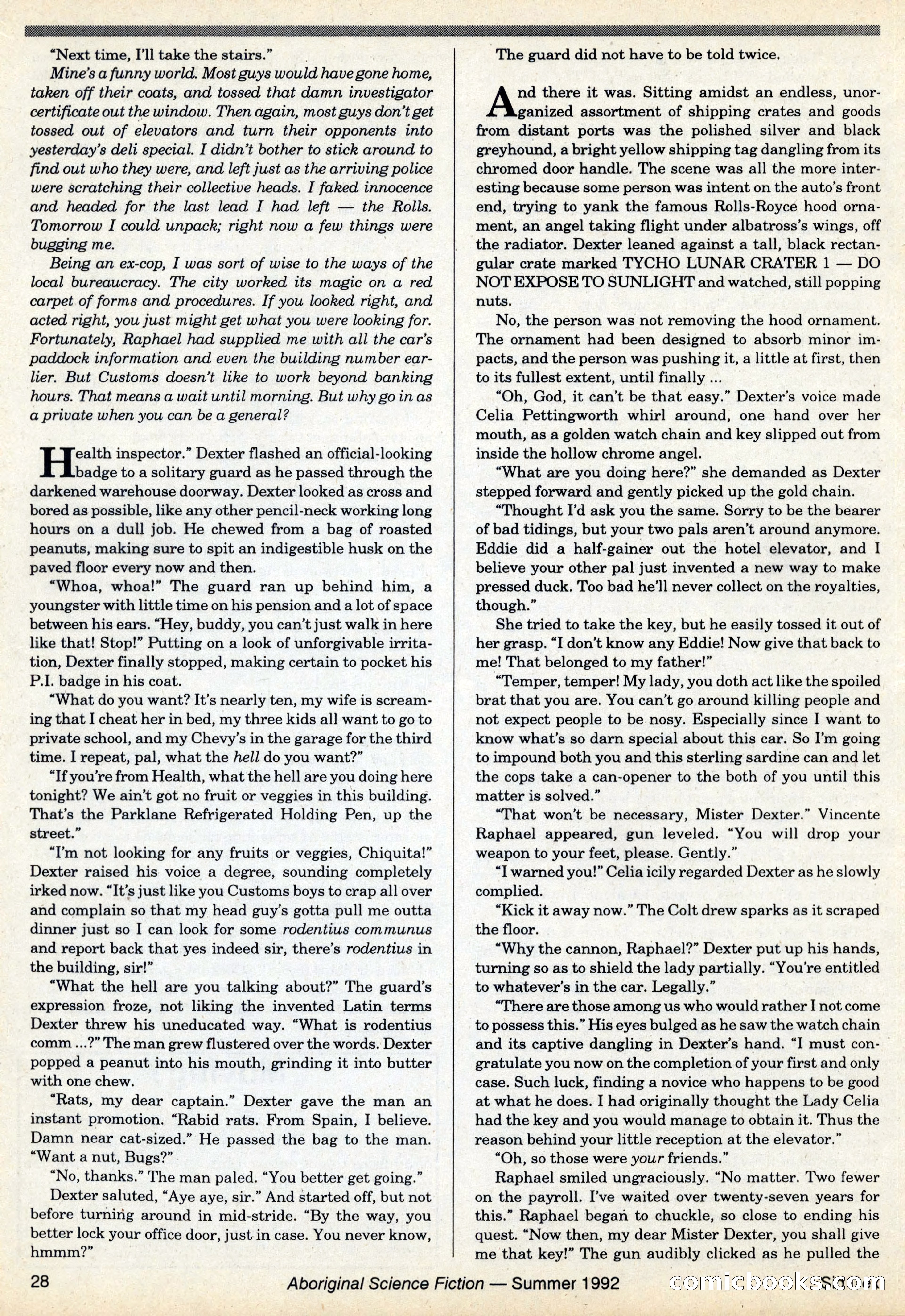 Aboriginal Science Fiction, Issues #31–32 — page 28 of 116