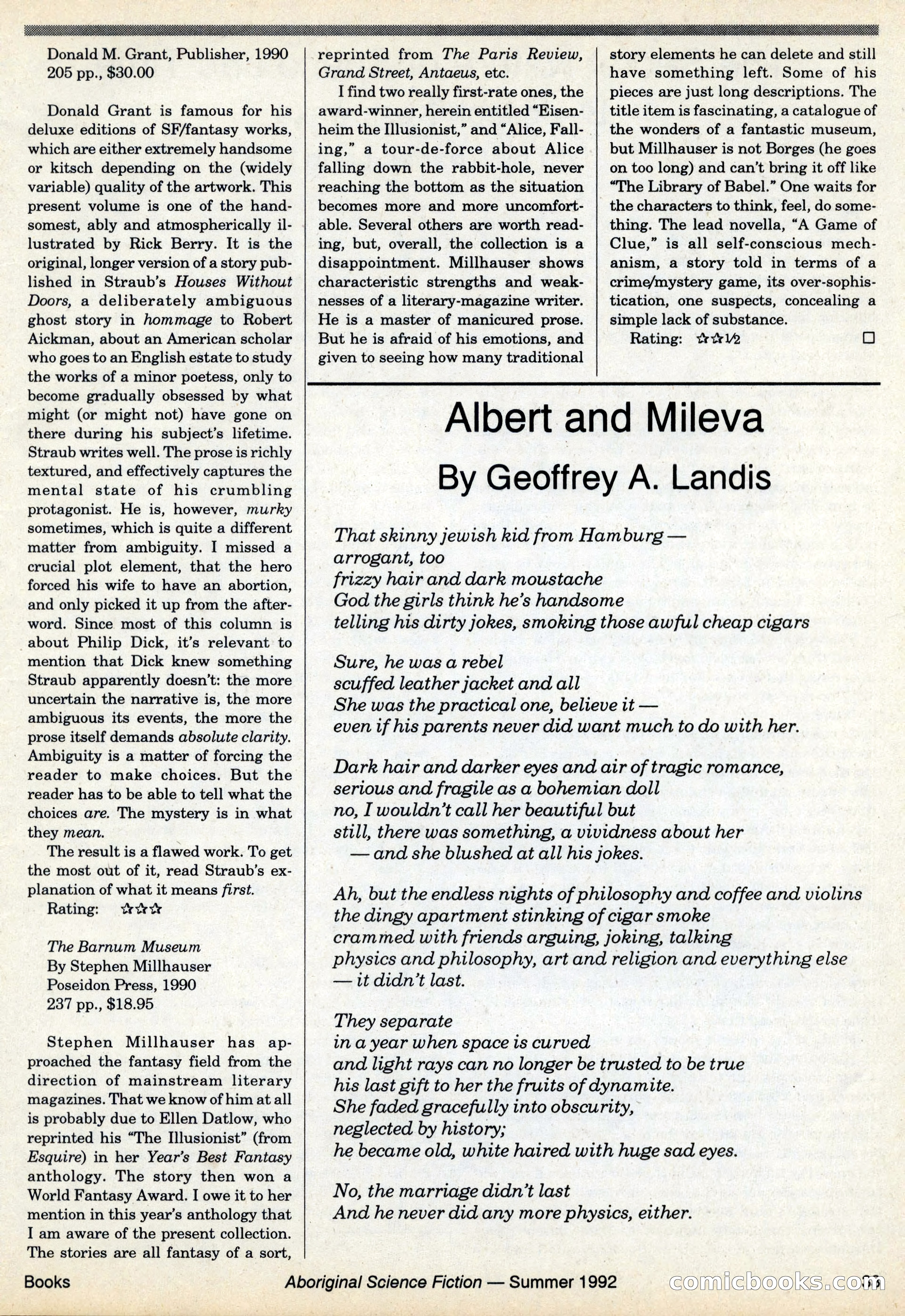 Aboriginal Science Fiction, Issues #31–32 — page 33 of 116