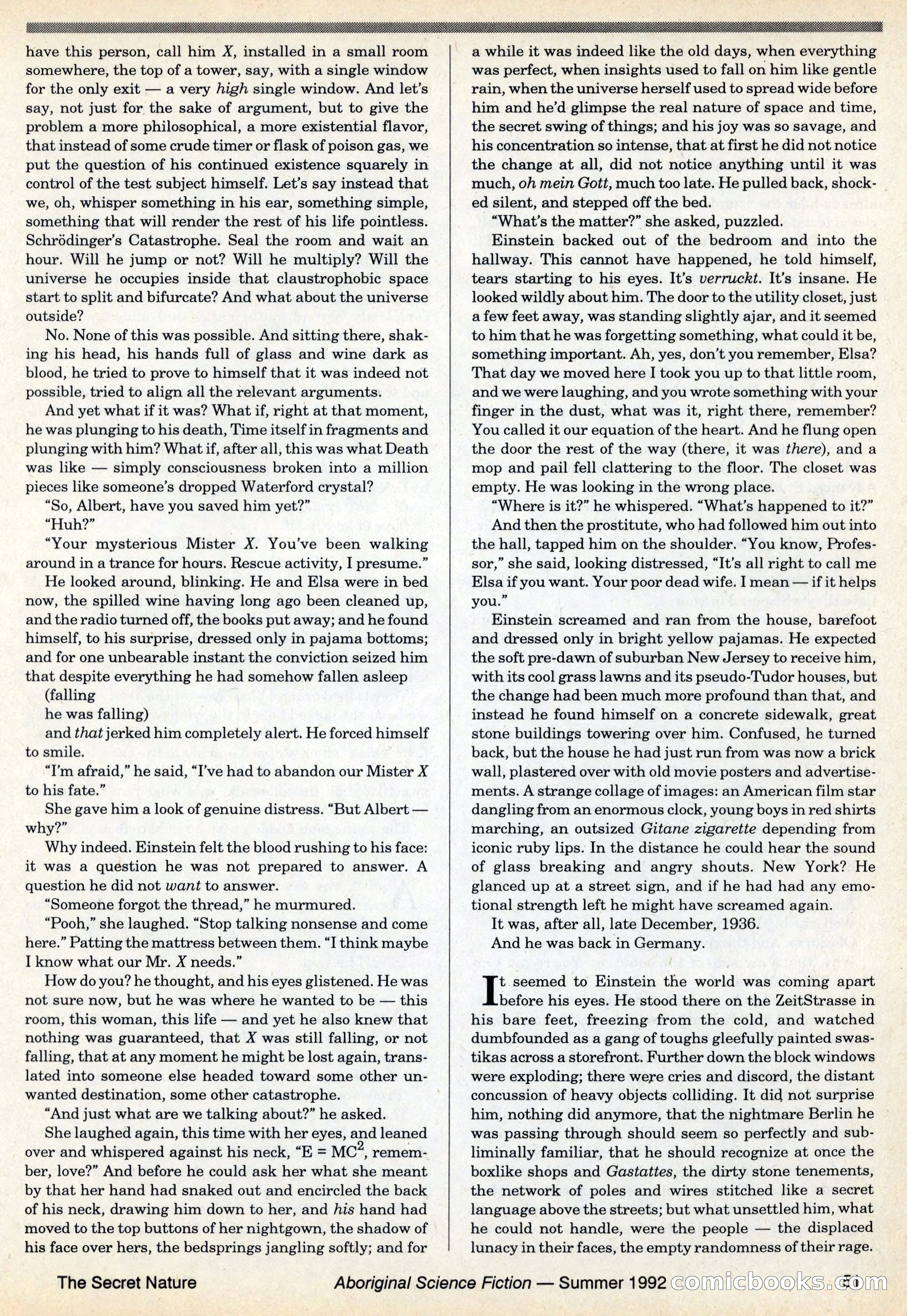 Aboriginal Science Fiction, Issues #31–32 — page 51 of 116