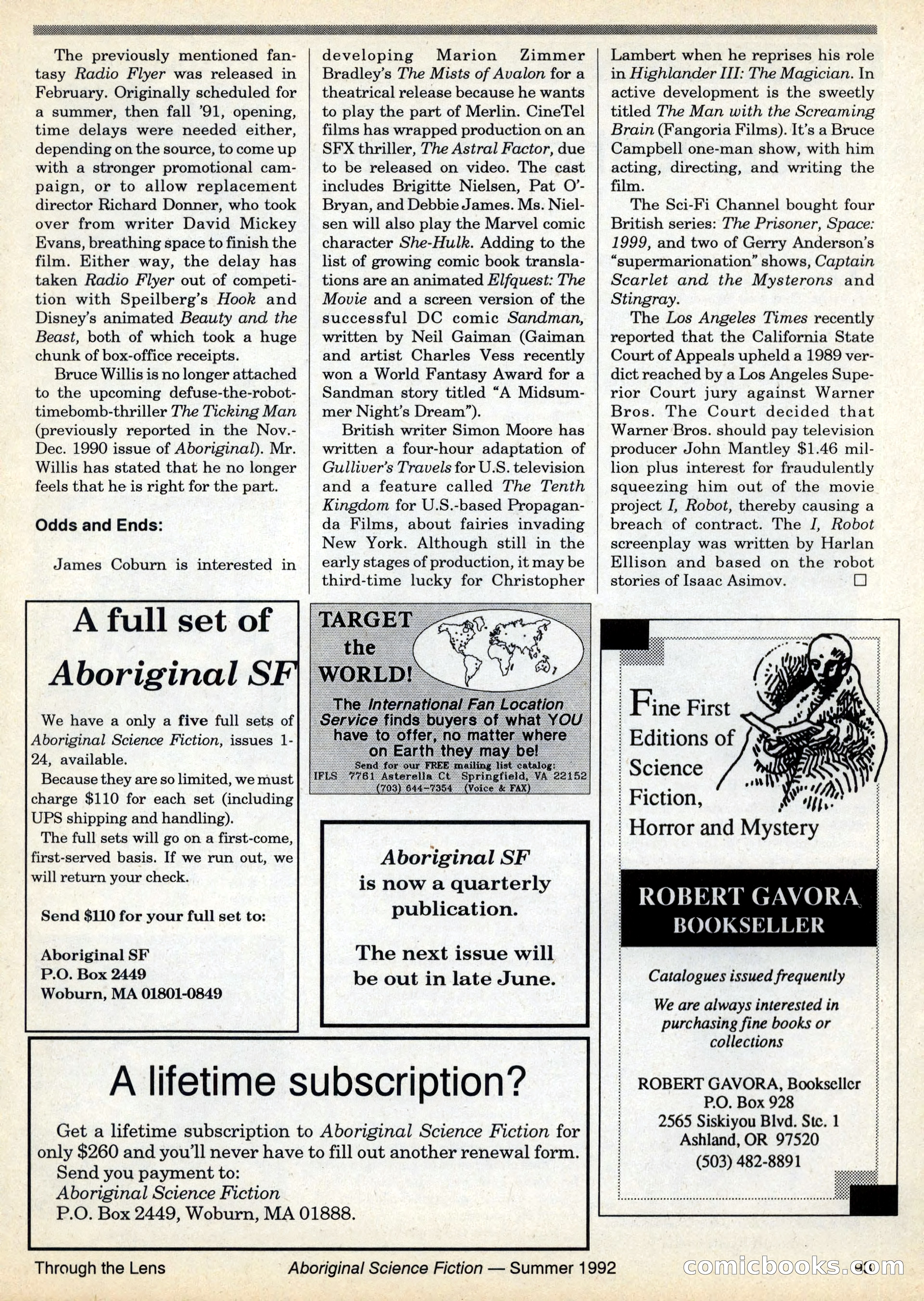 Aboriginal Science Fiction, Issues #31–32 — page 93 of 116