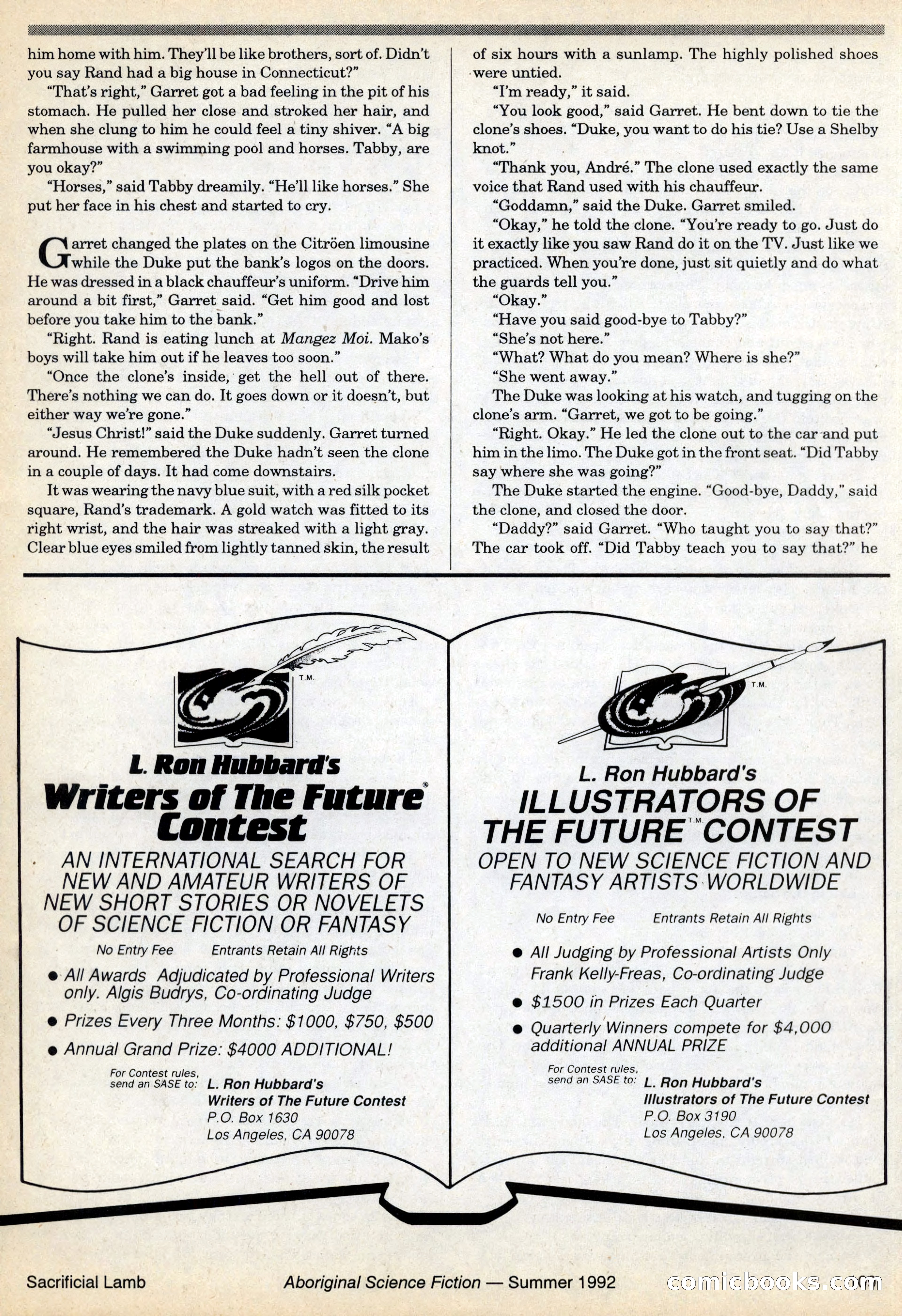 Aboriginal Science Fiction, Issues #31–32 — page 109 of 116