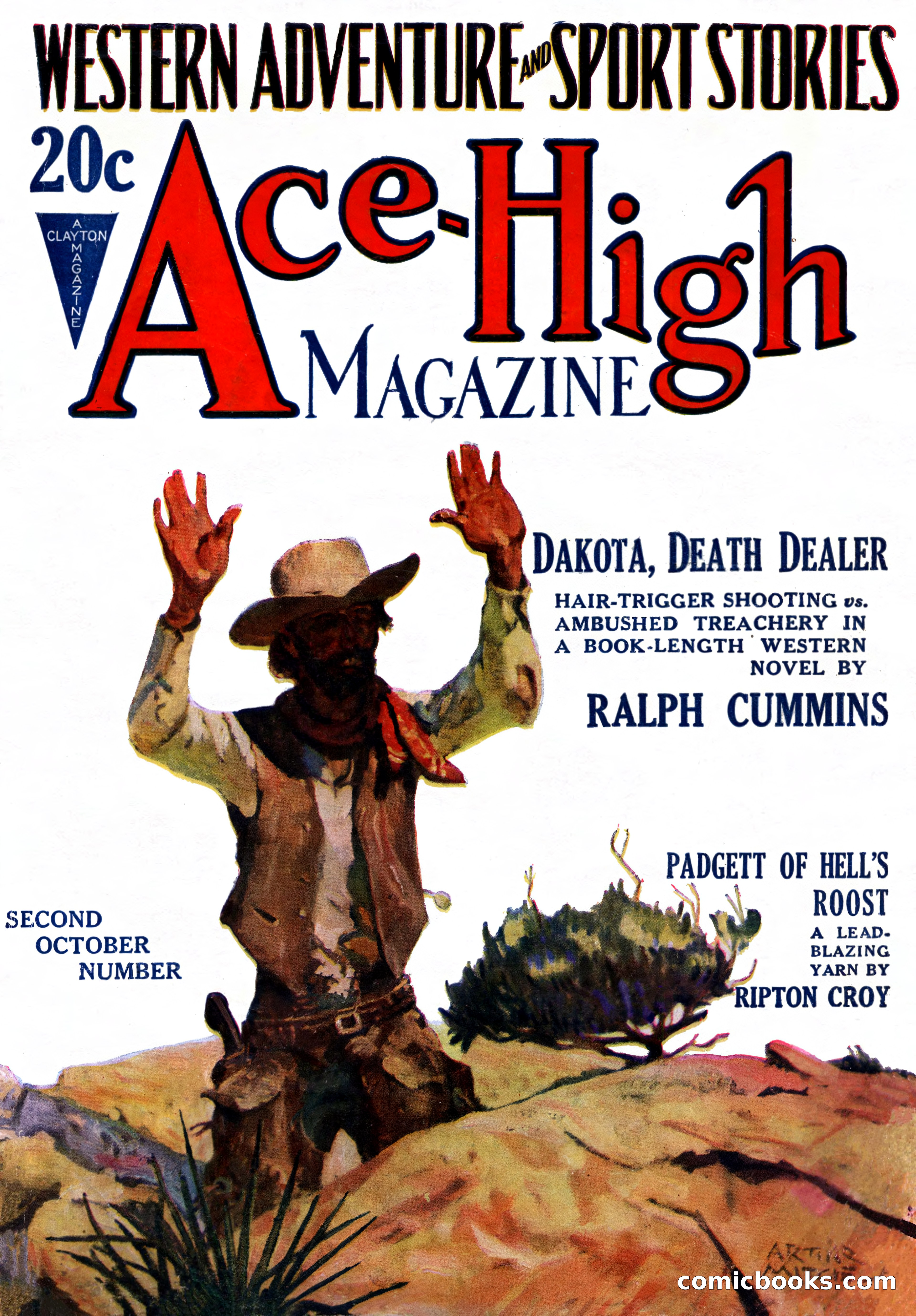 Ace-High Magazine, Second October Number