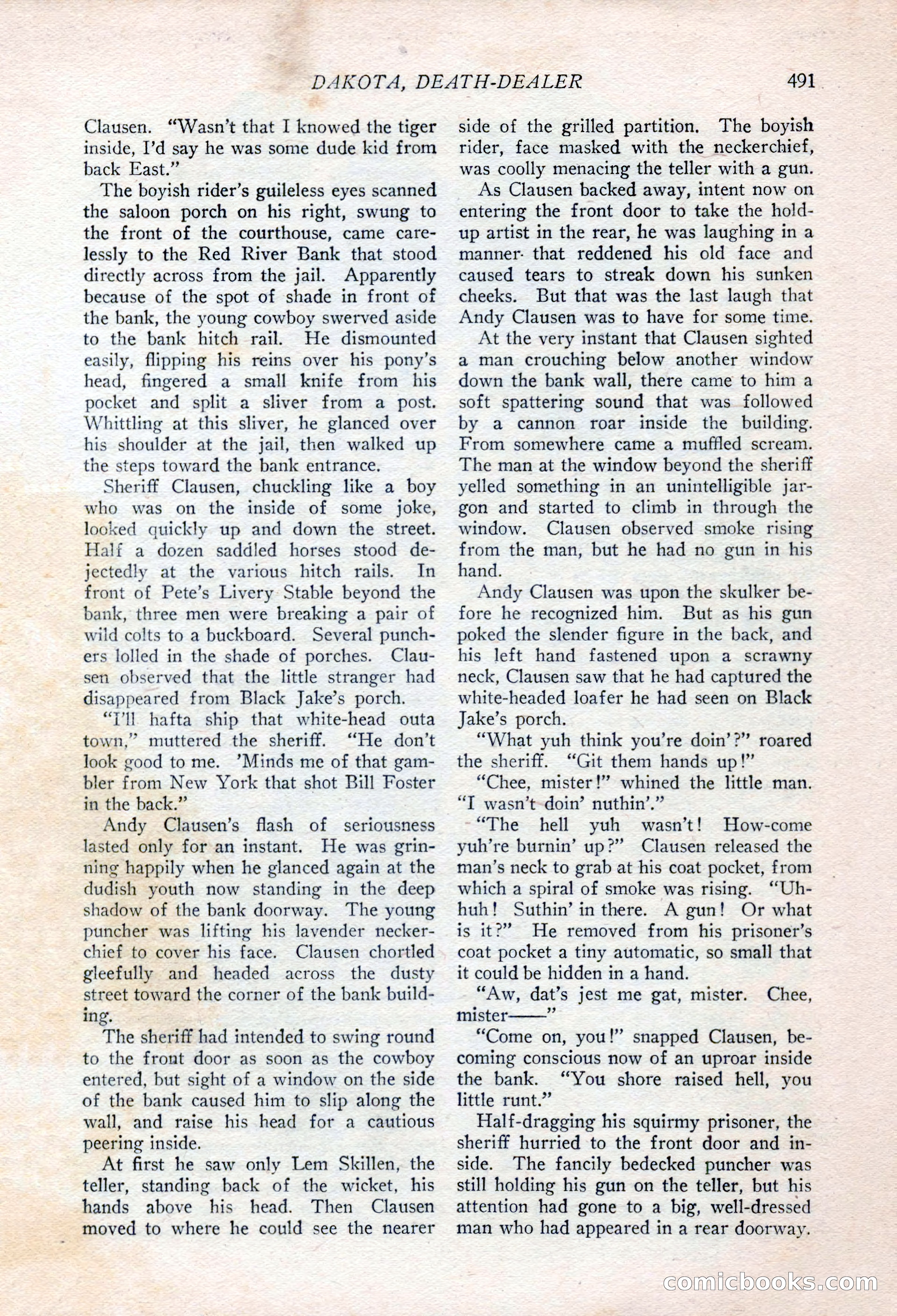 Ace-High Magazine, Second October Number — page 13 of 164