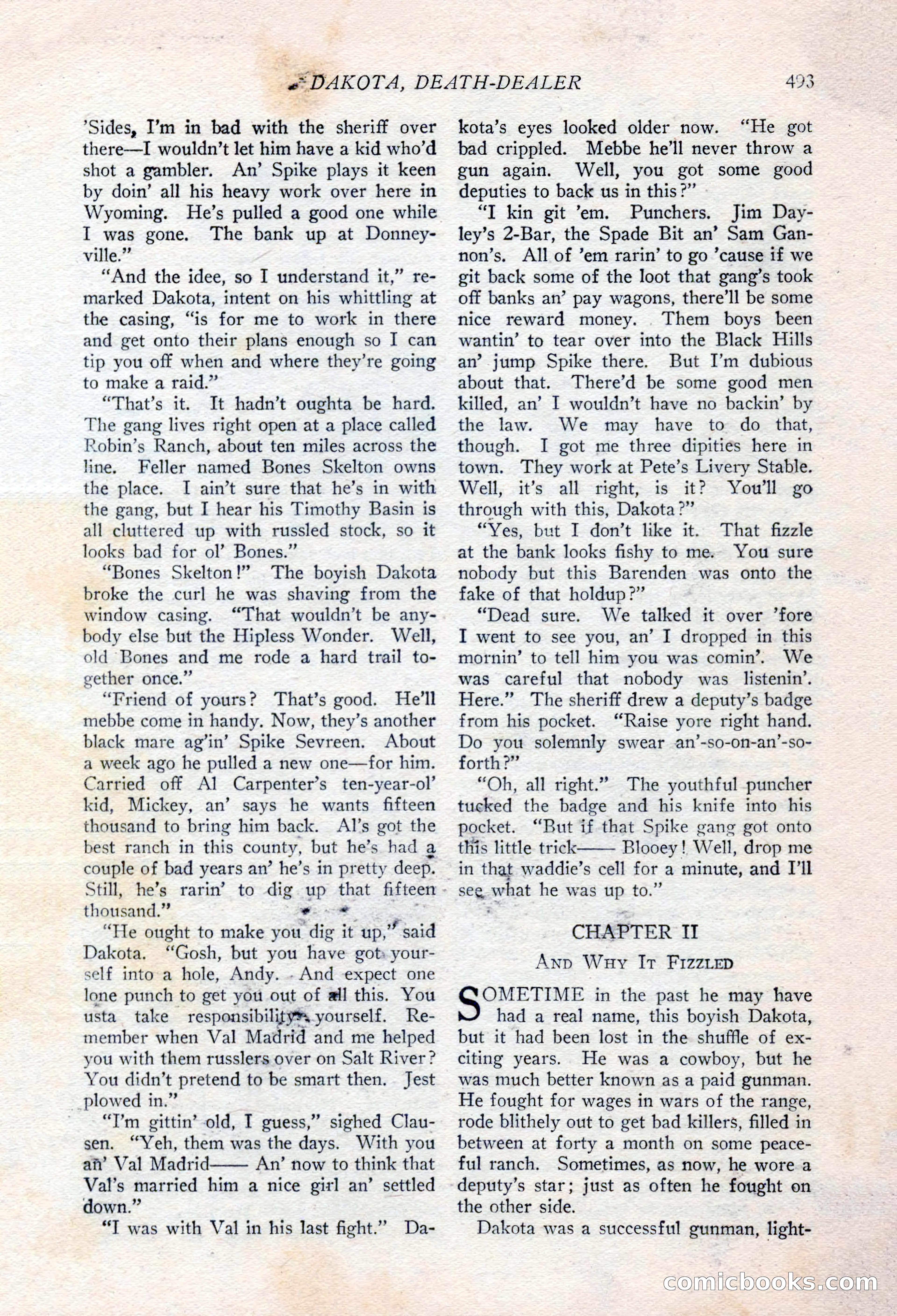 Ace-High Magazine, Second October Number — page 15 of 164