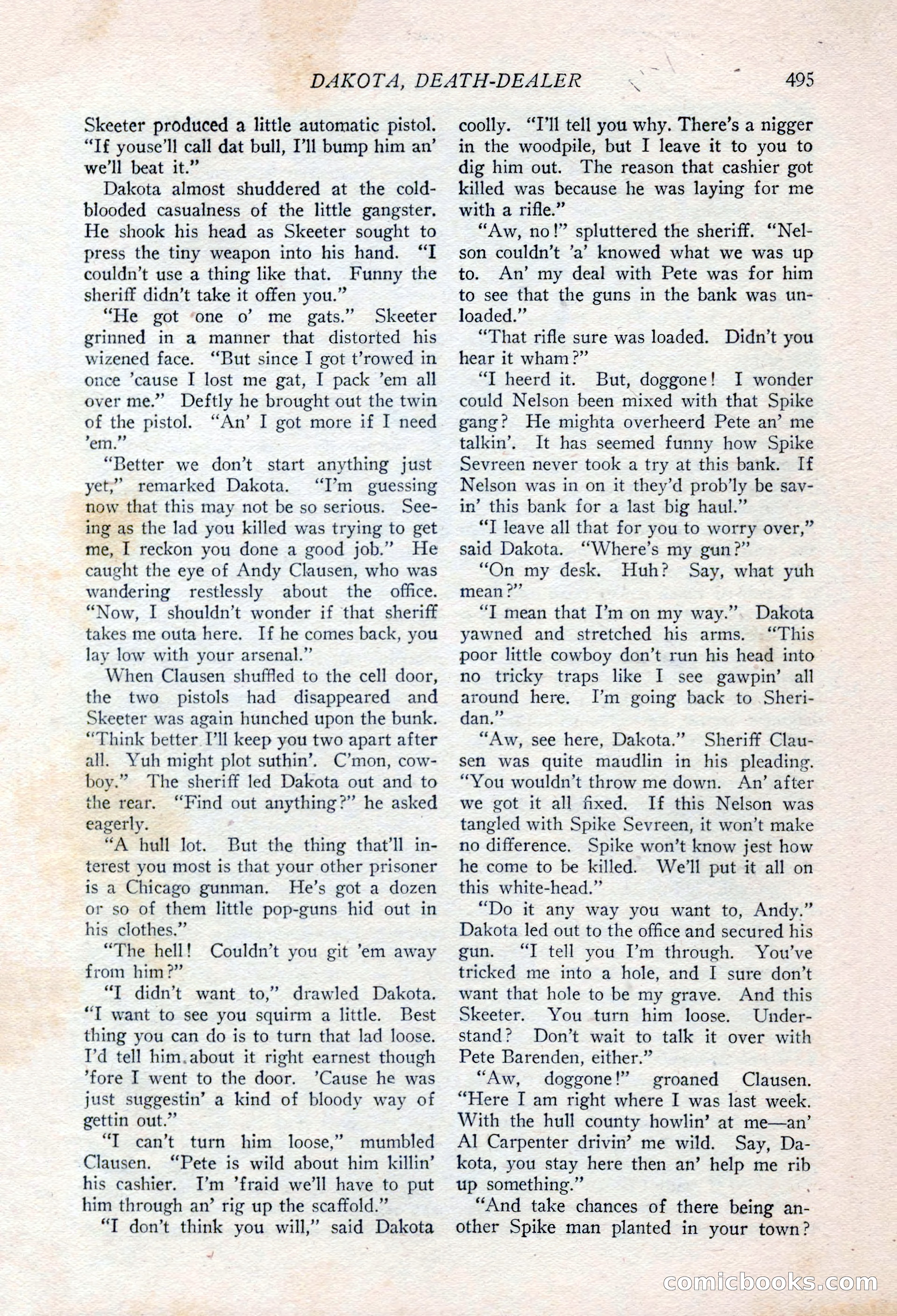 Ace-High Magazine, Second October Number — page 17 of 164