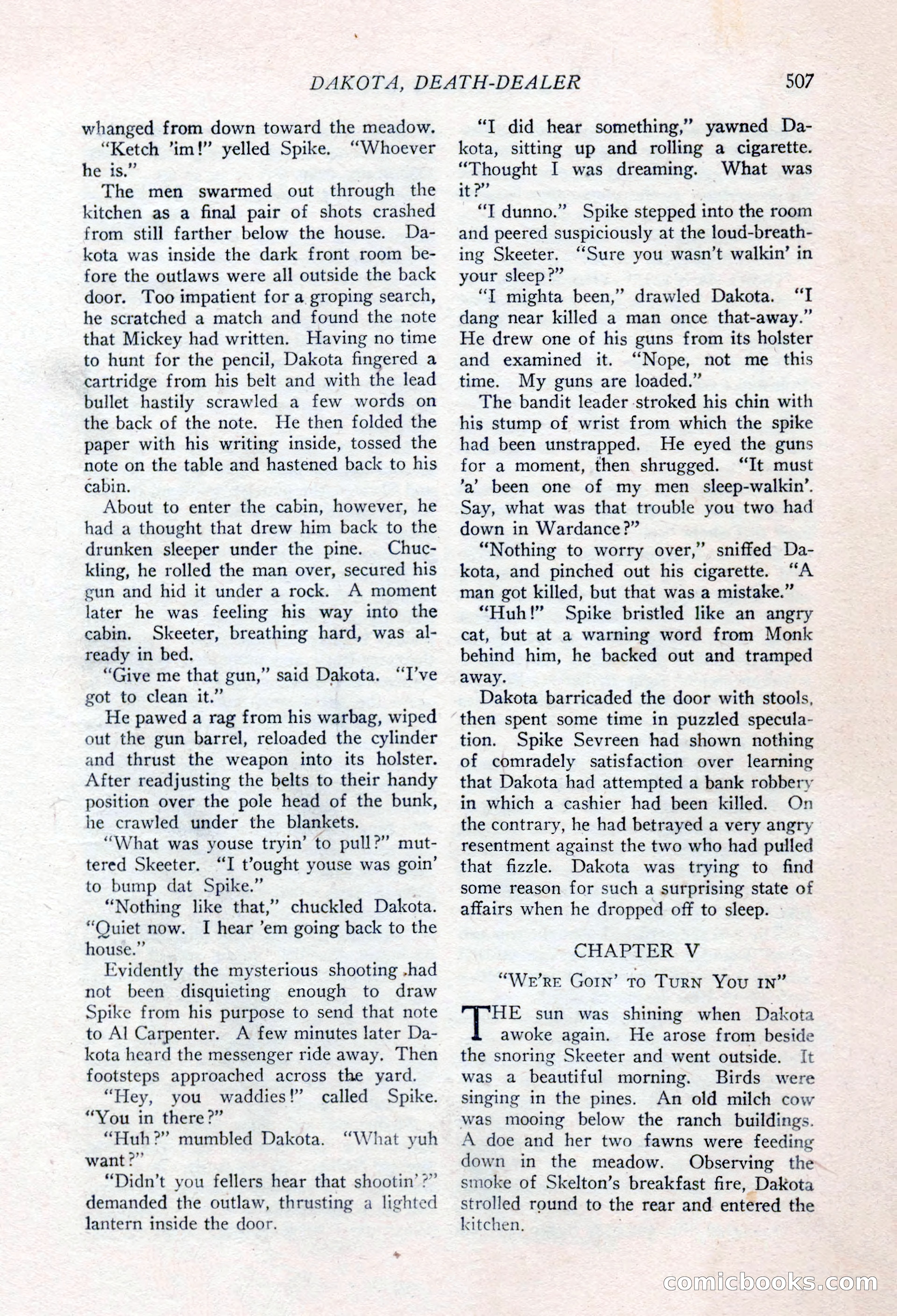 Ace-High Magazine, Second October Number — page 29 of 164