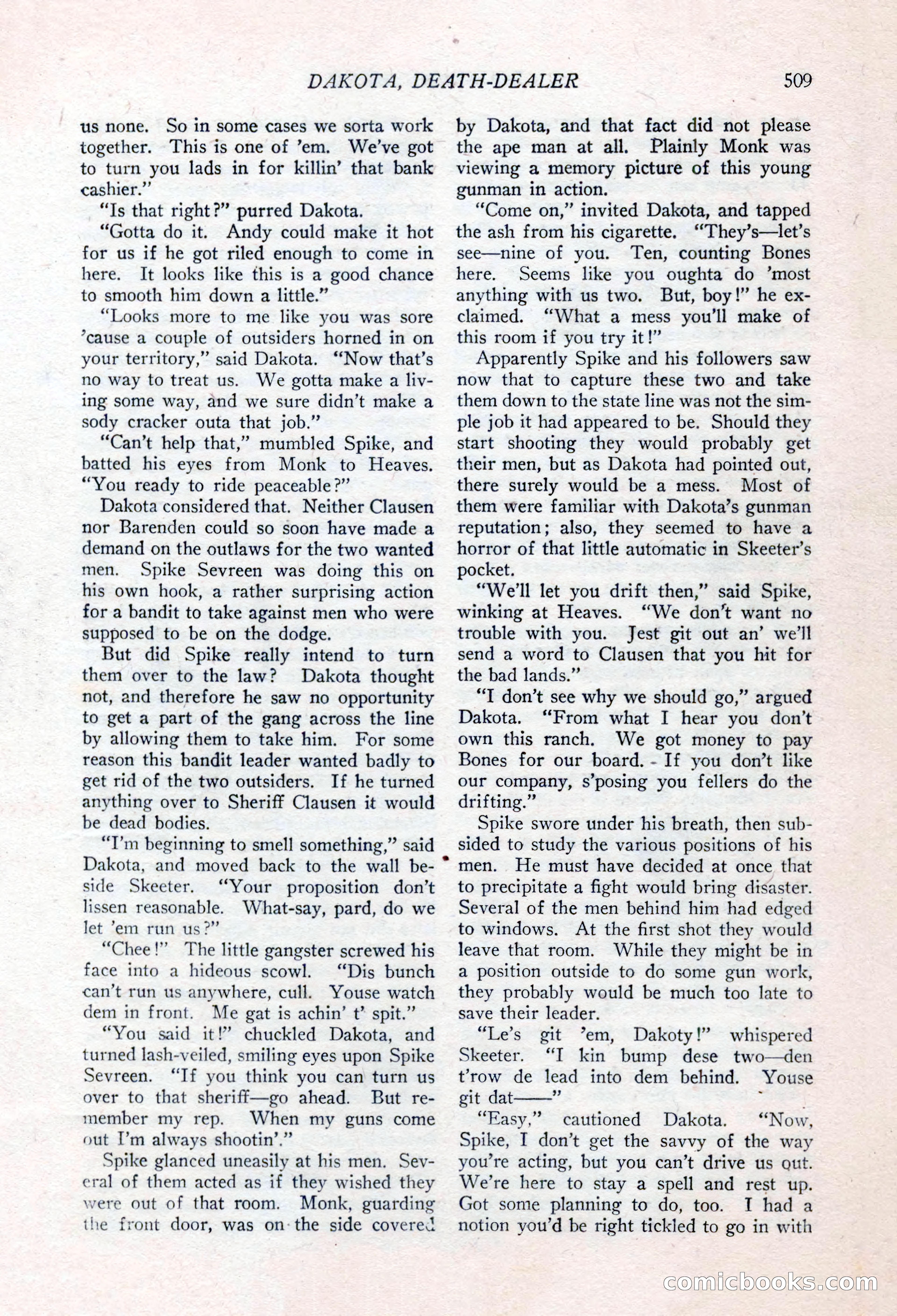 Ace-High Magazine, Second October Number — page 31 of 164