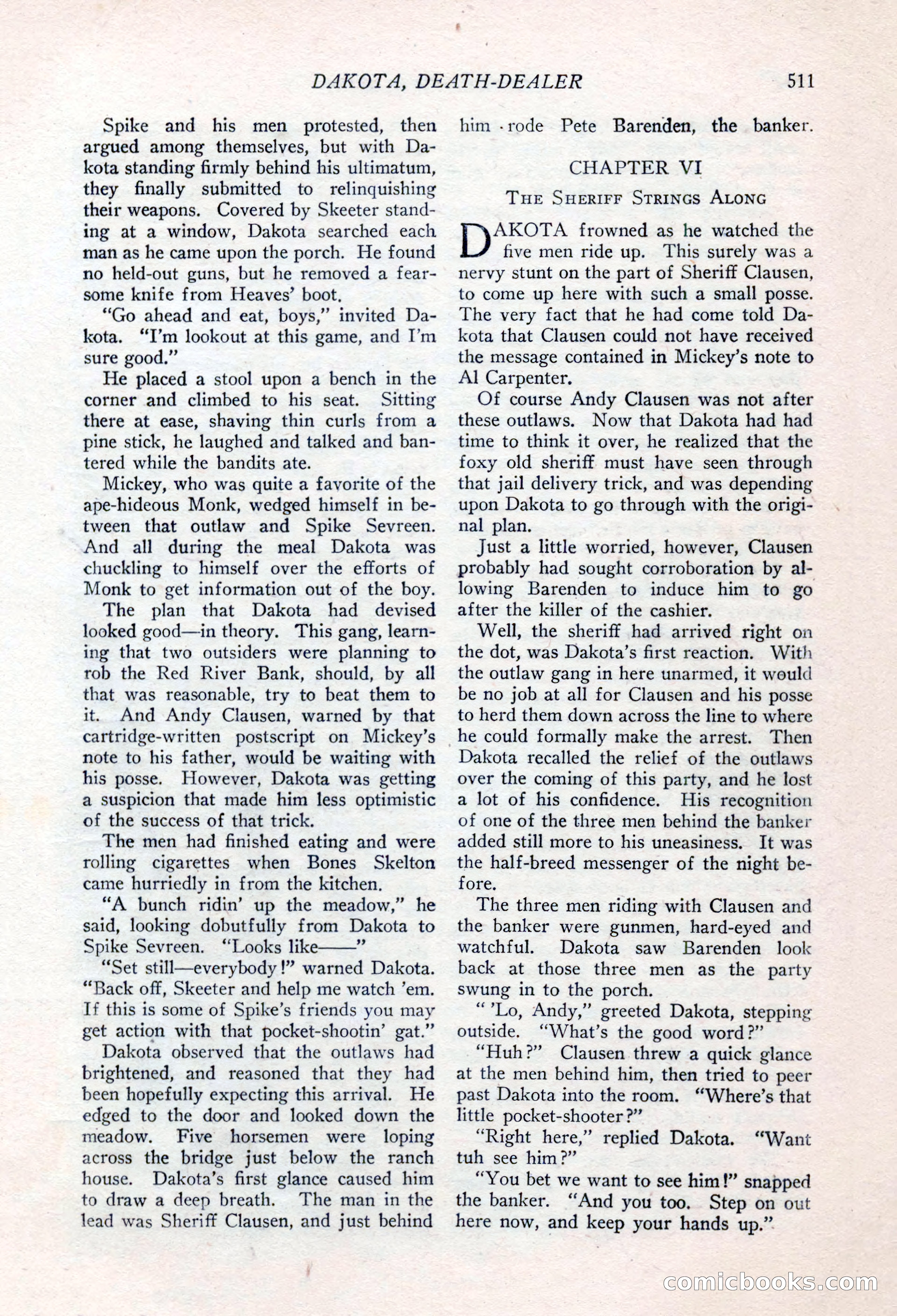Ace-High Magazine, Second October Number — page 33 of 164