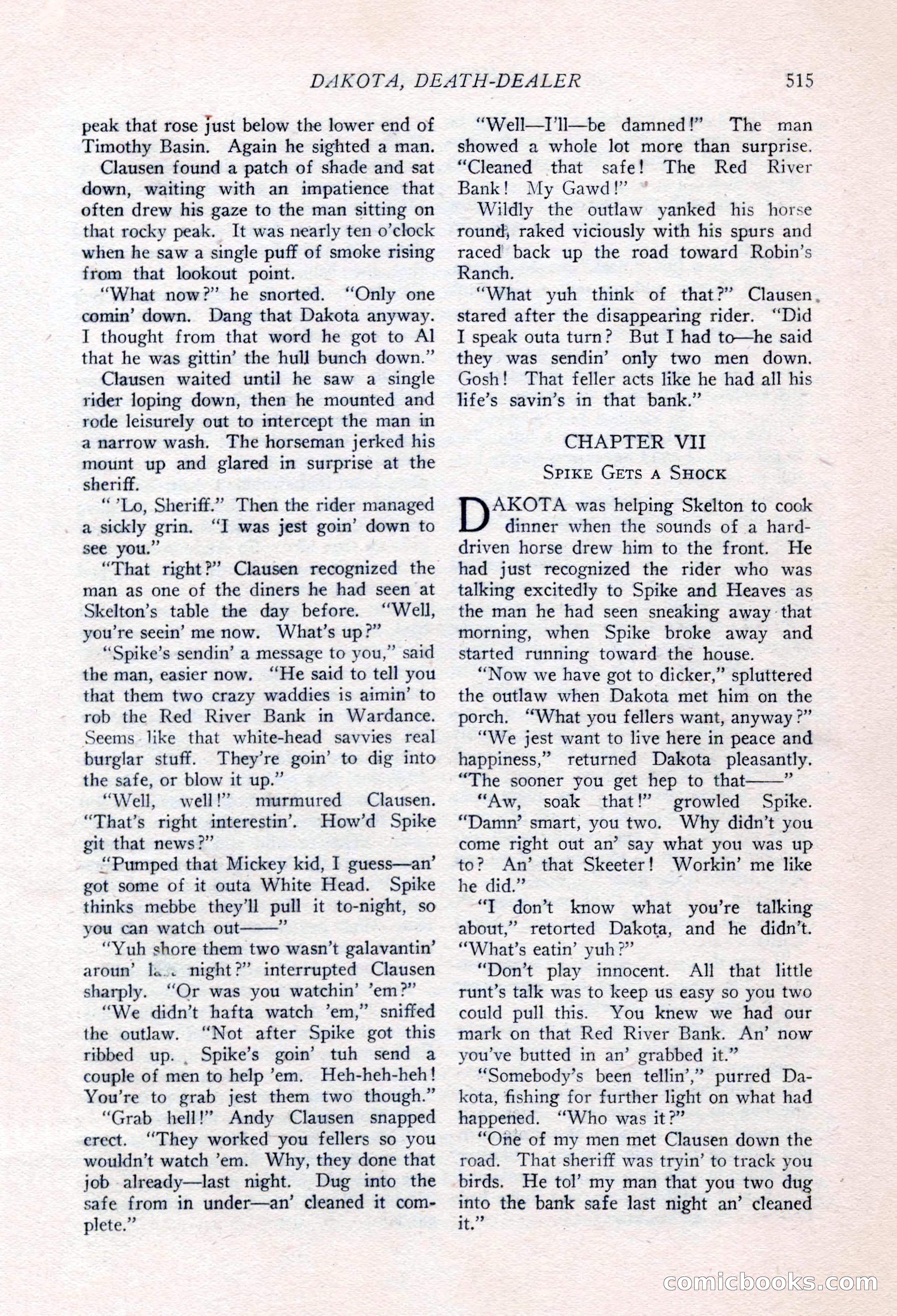 Ace-High Magazine, Second October Number — page 37 of 164