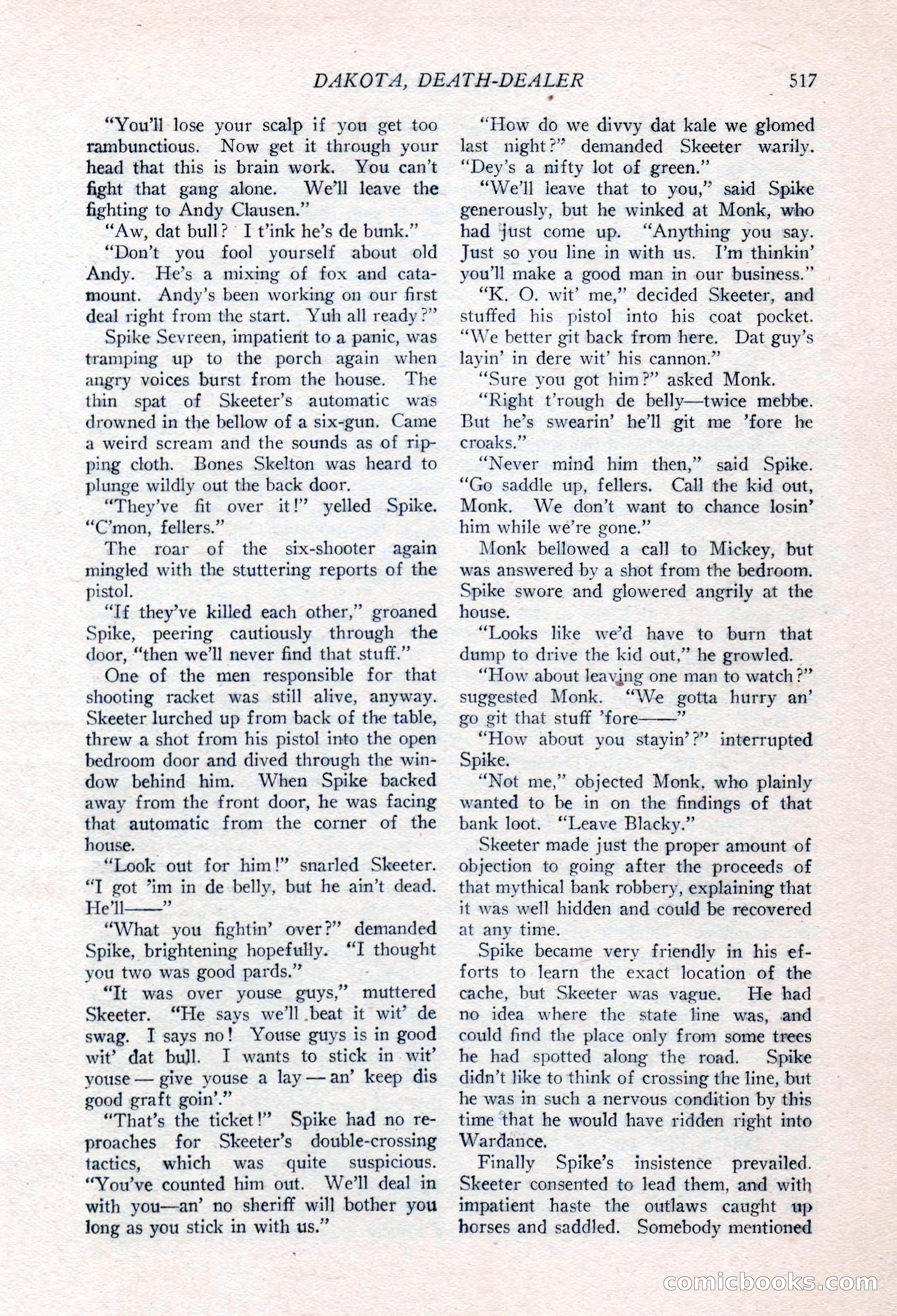 Ace-High Magazine, Second October Number — page 39 of 164