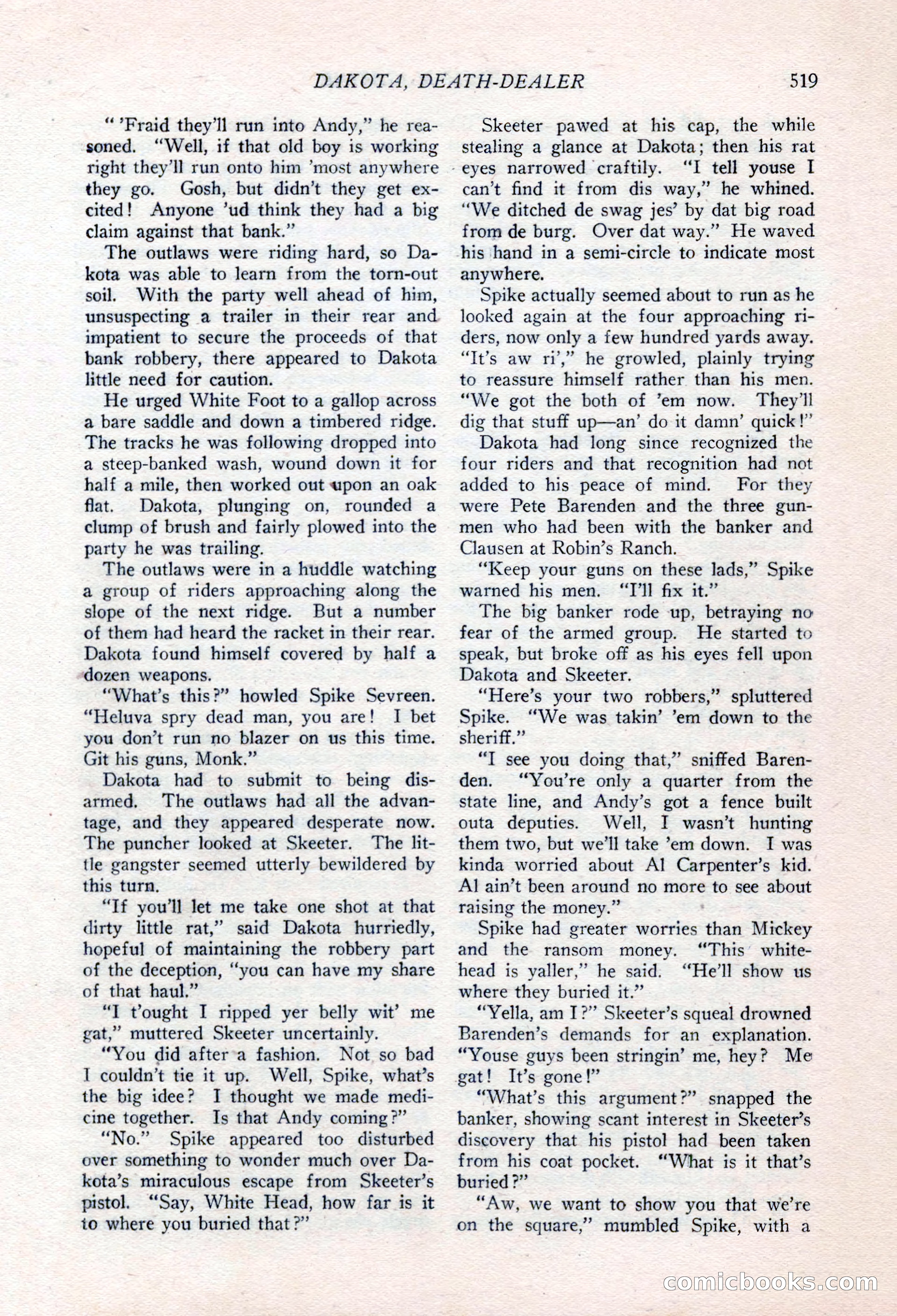 Ace-High Magazine, Second October Number — page 41 of 164