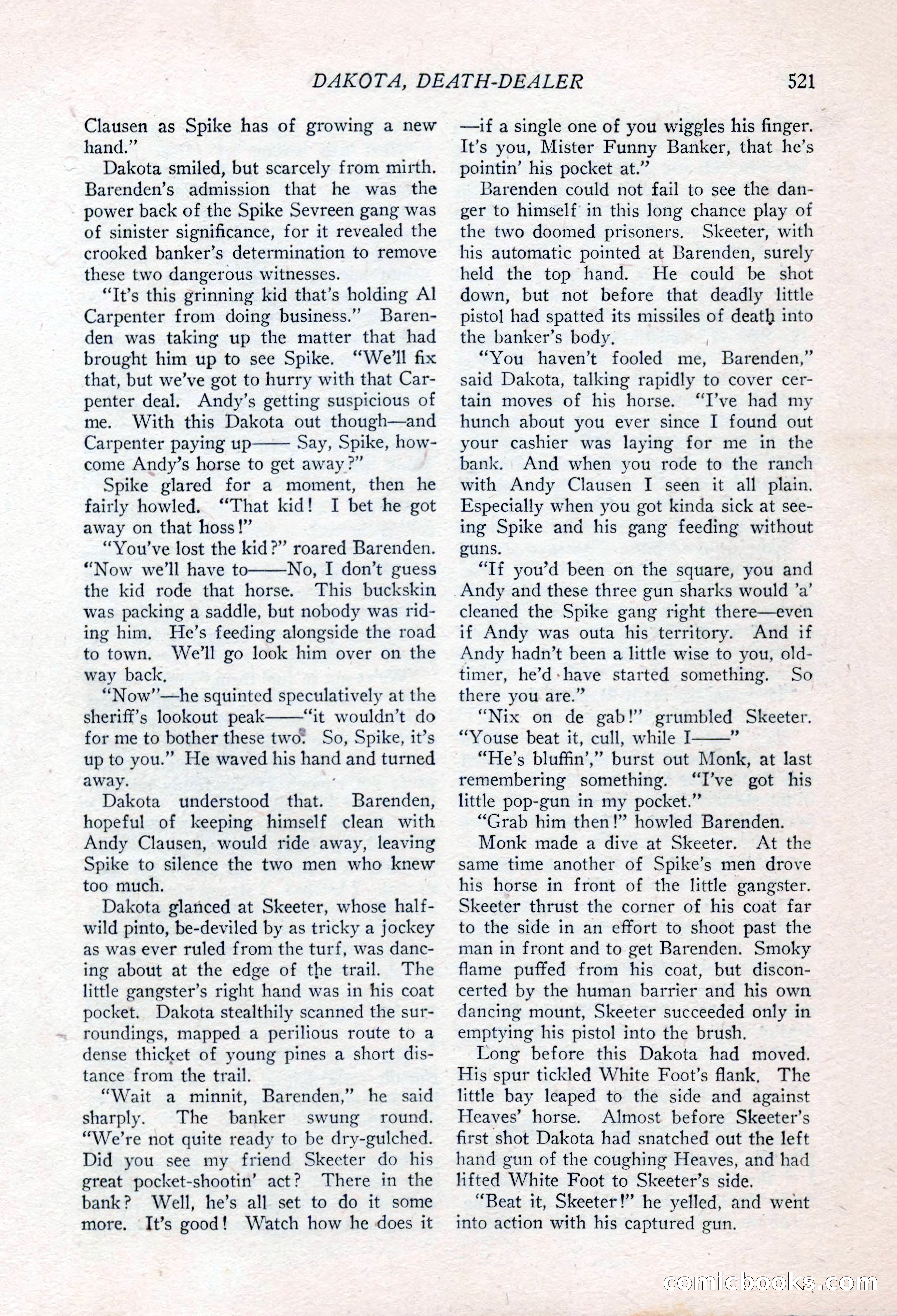 Ace-High Magazine, Second October Number — page 43 of 164