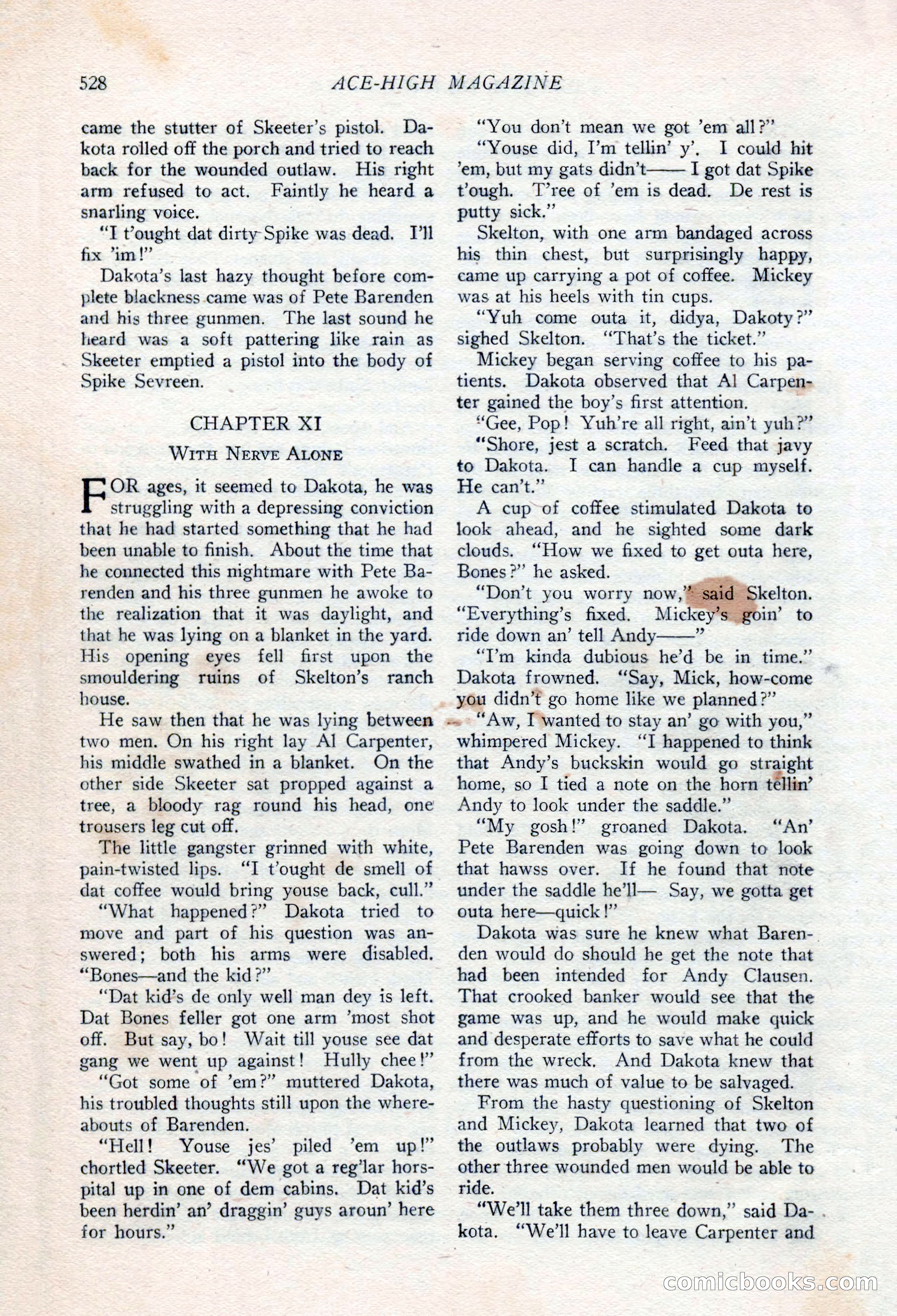 Ace-High Magazine, Second October Number — page 50 of 164
