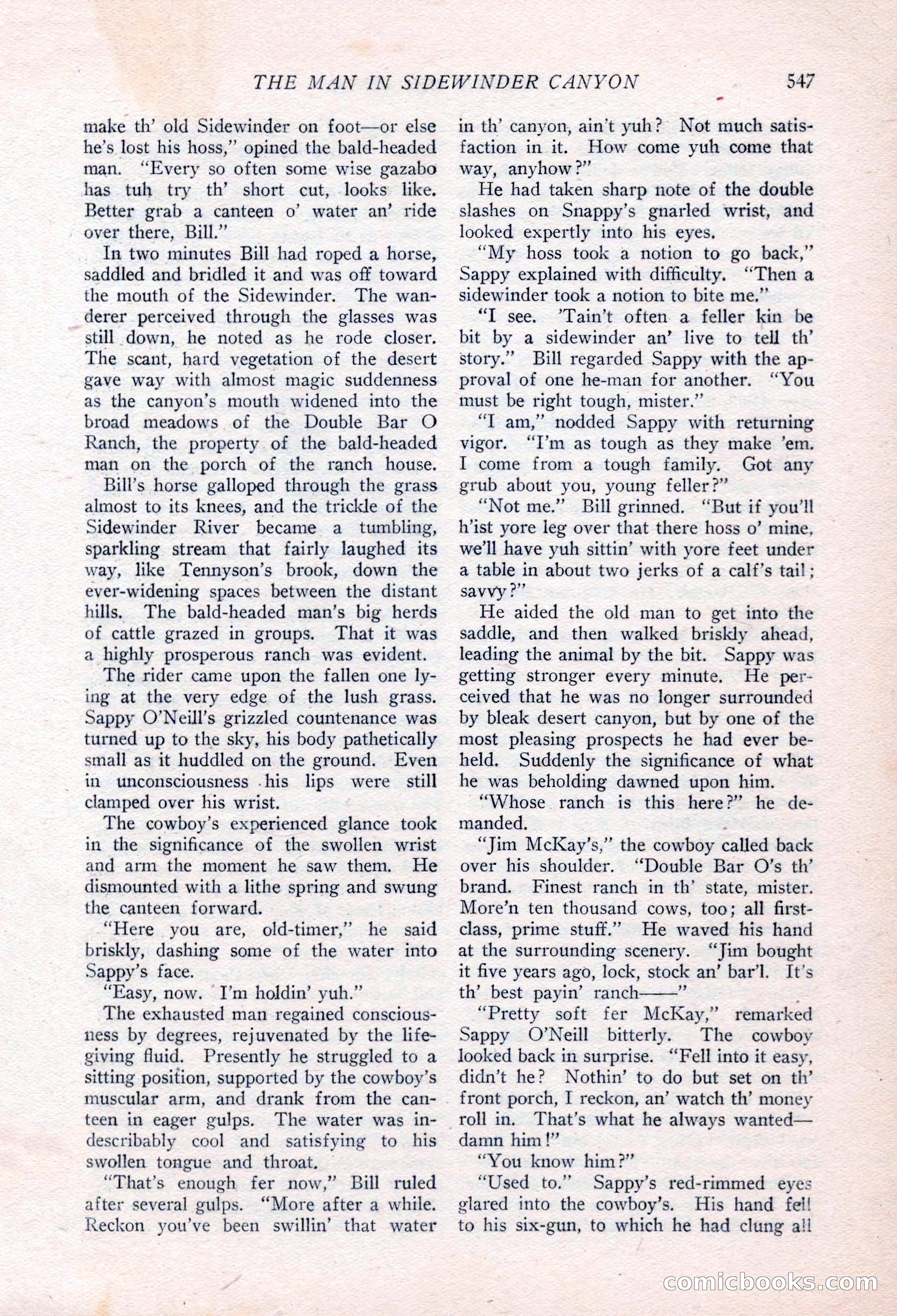 Ace-High Magazine, Second October Number — page 69 of 164