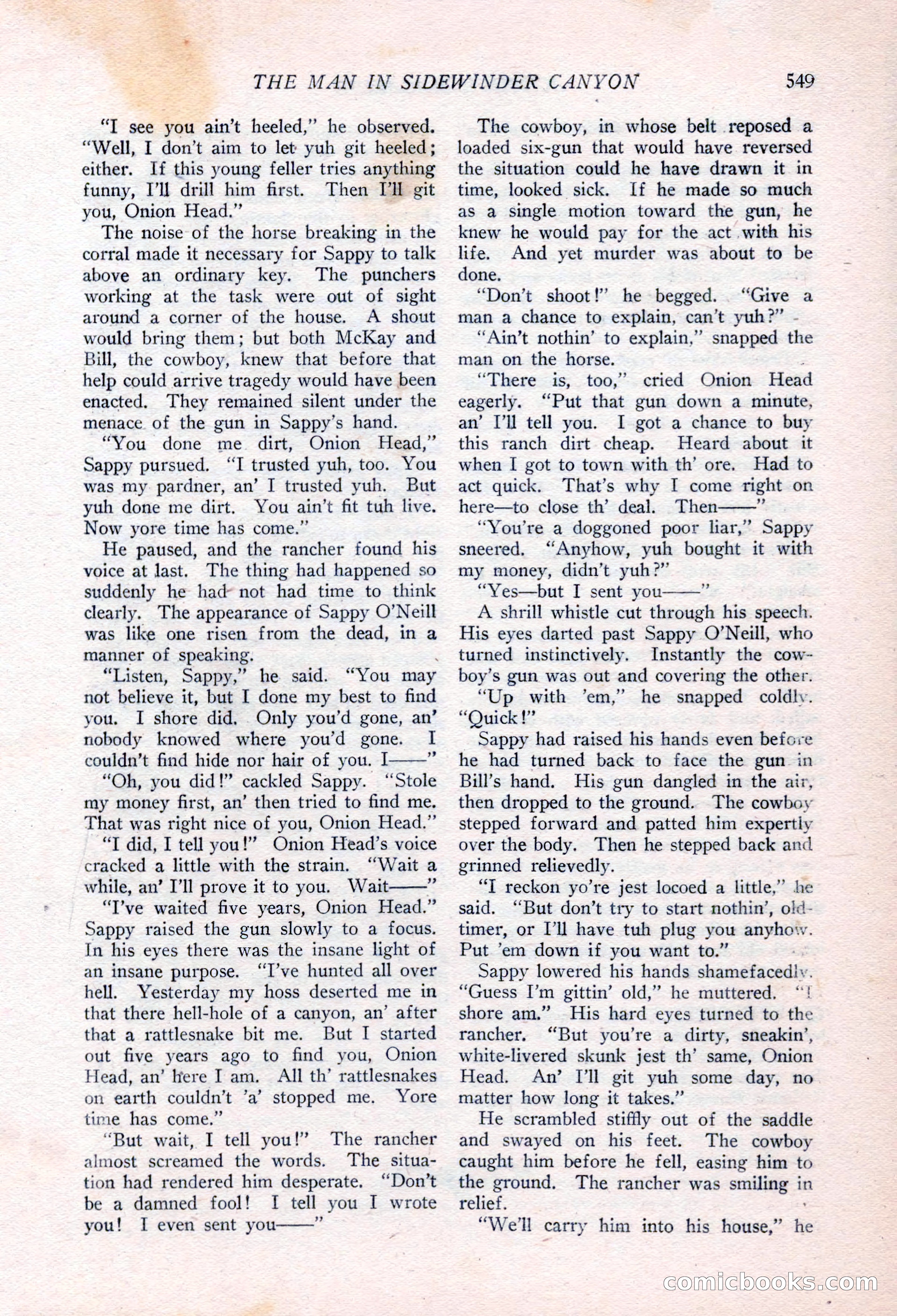 Ace-High Magazine, Second October Number — page 71 of 164