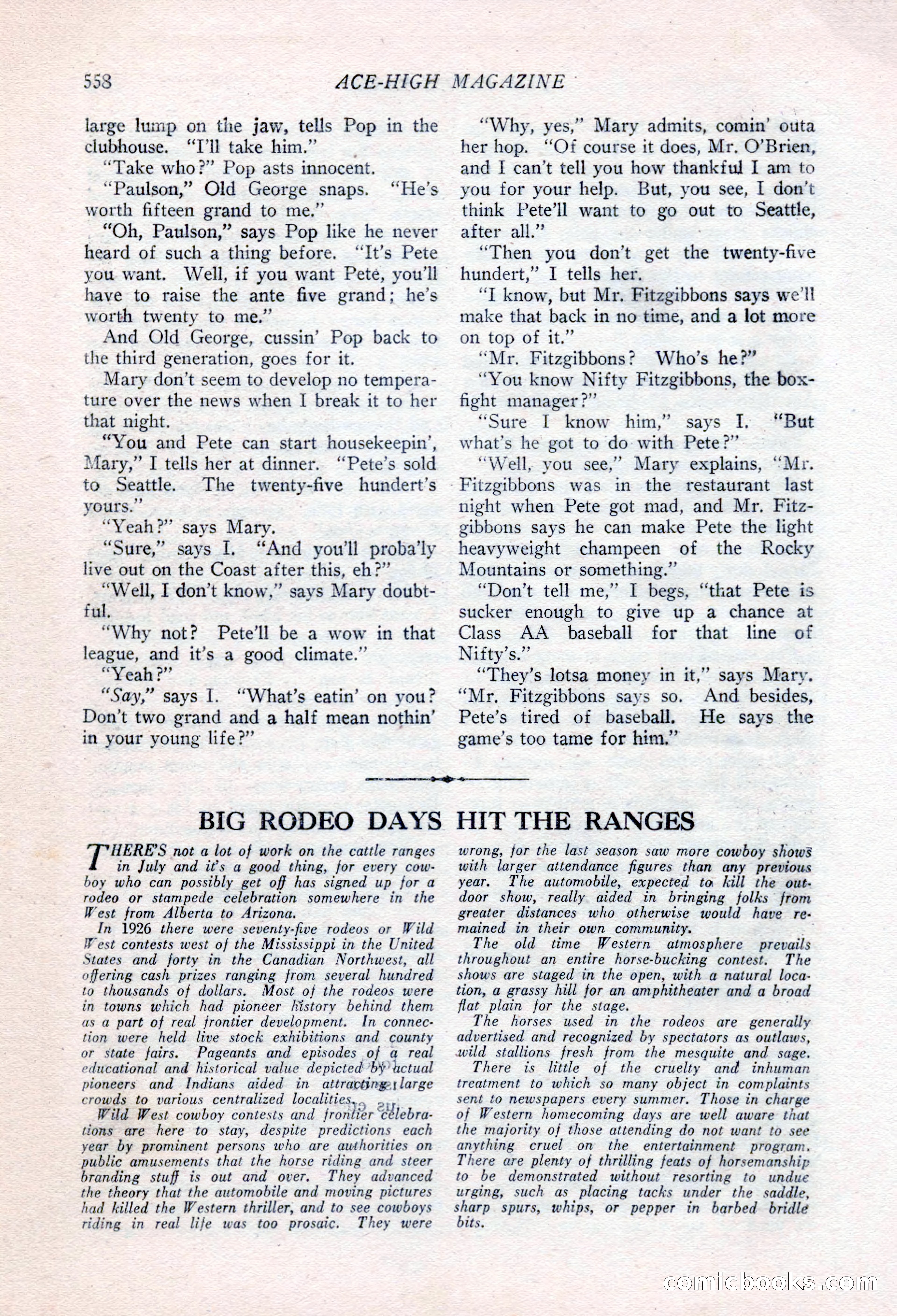 Ace-High Magazine, Second October Number — page 80 of 164