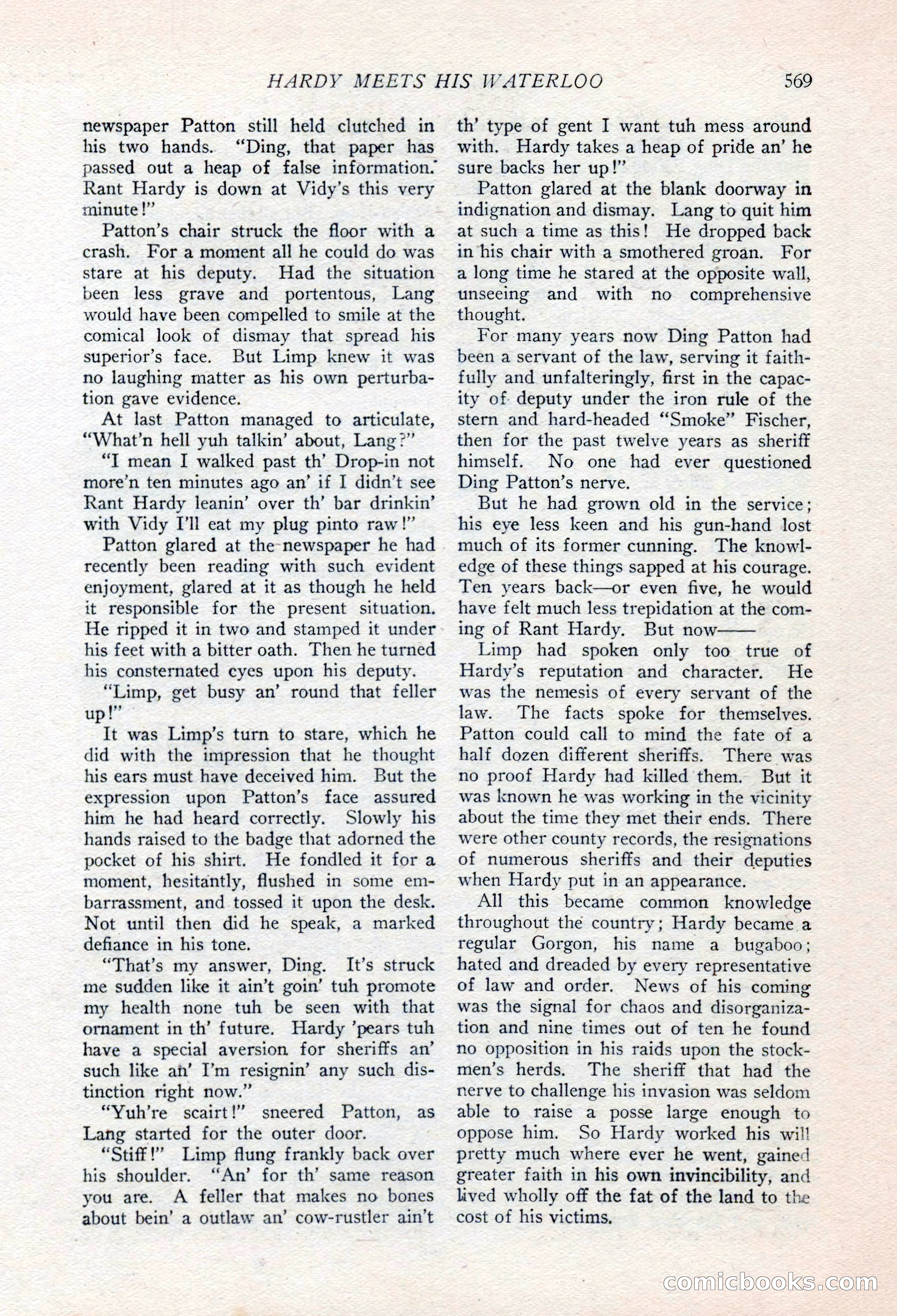 Ace-High Magazine, Second October Number — page 91 of 164