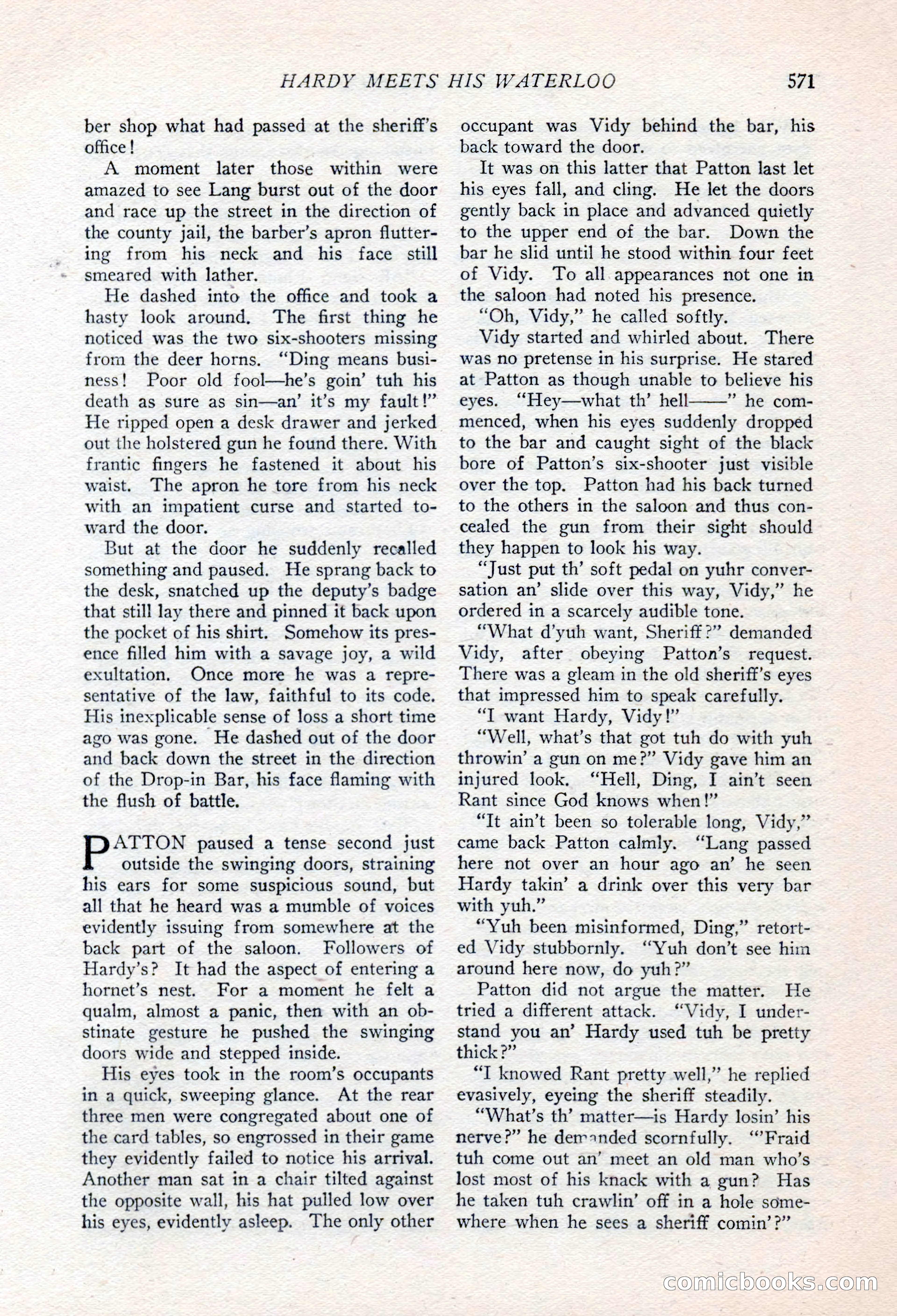 Ace-High Magazine, Second October Number — page 93 of 164