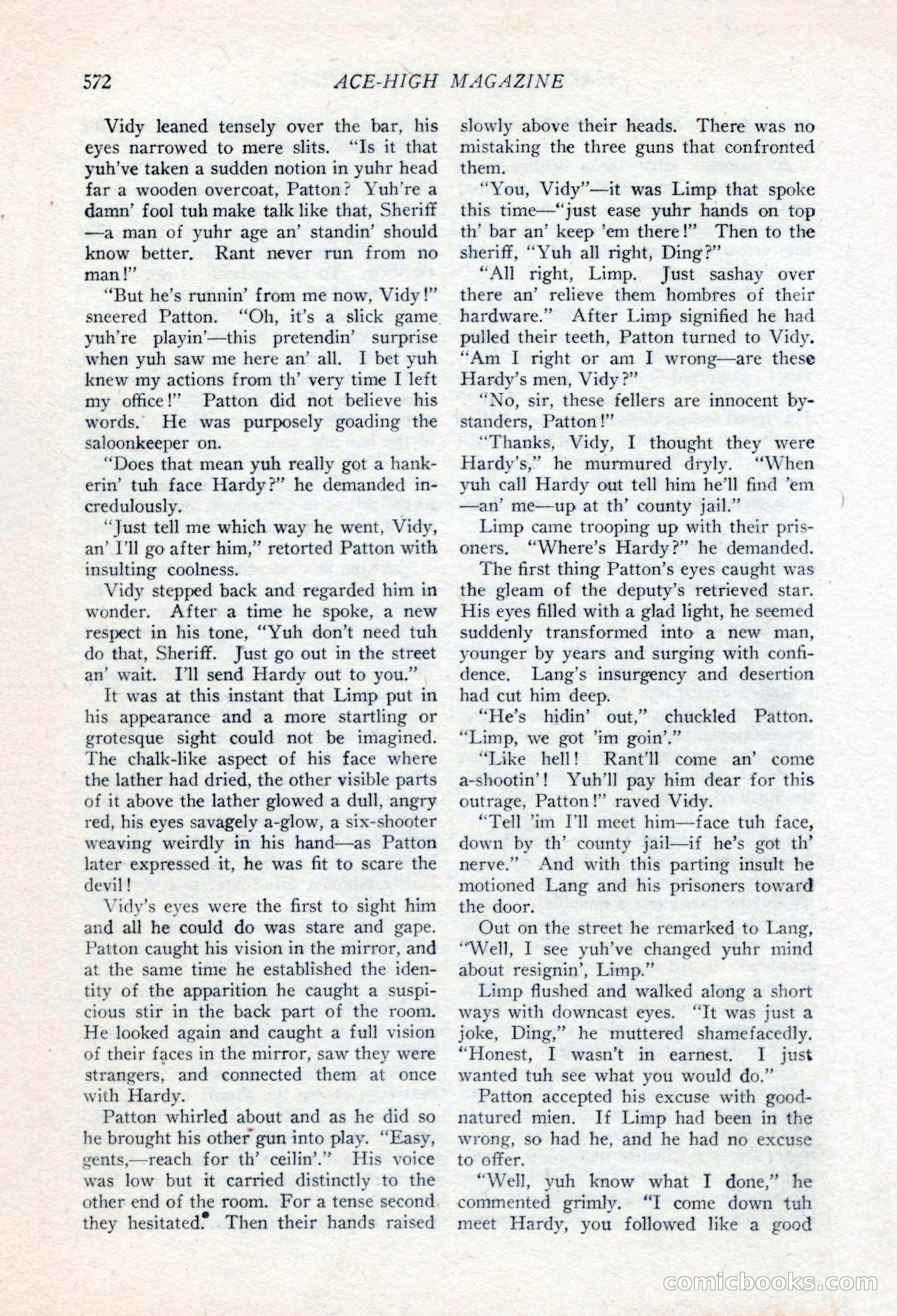 Ace-High Magazine, Second October Number — page 94 of 164