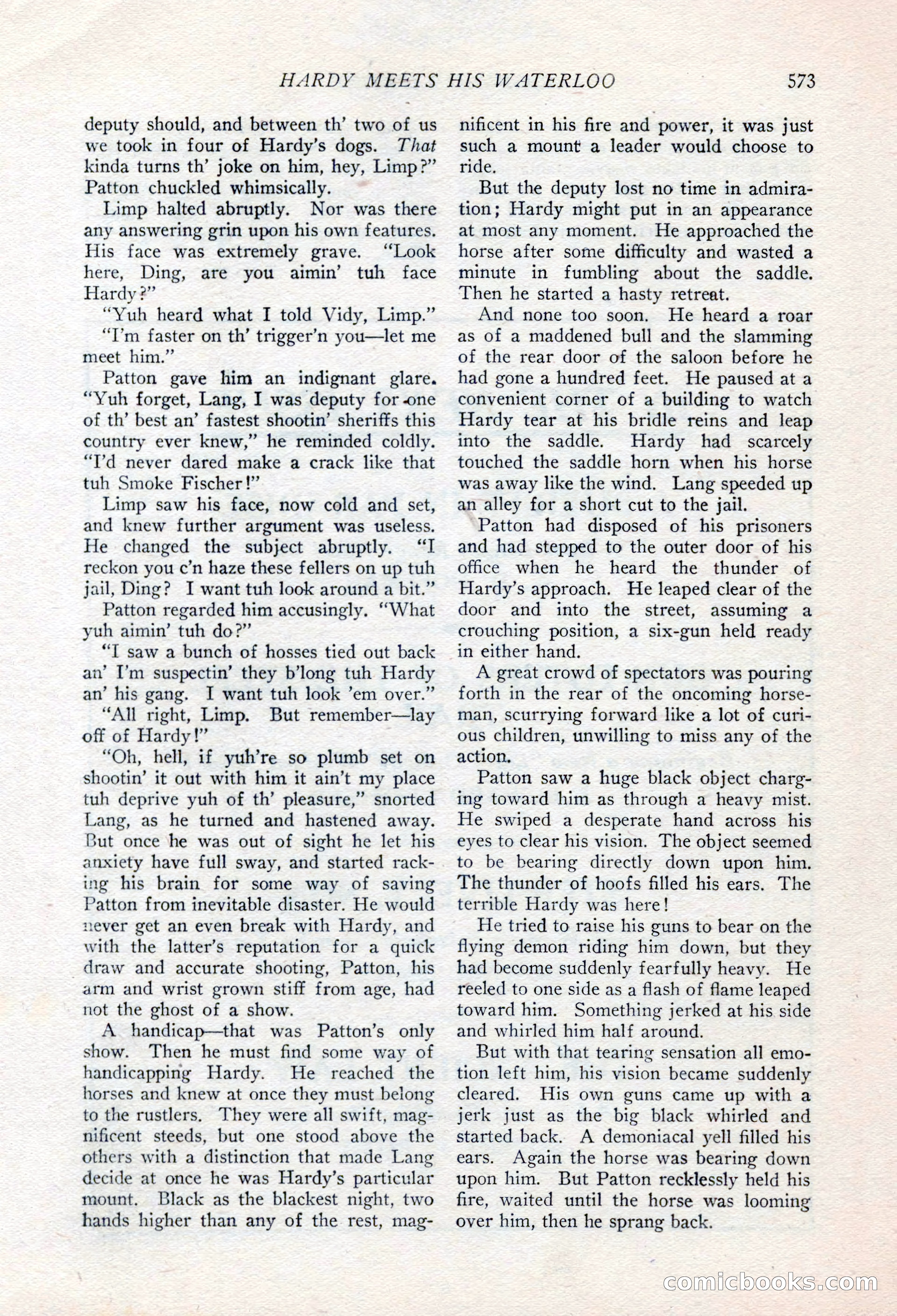 Ace-High Magazine, Second October Number — page 95 of 164