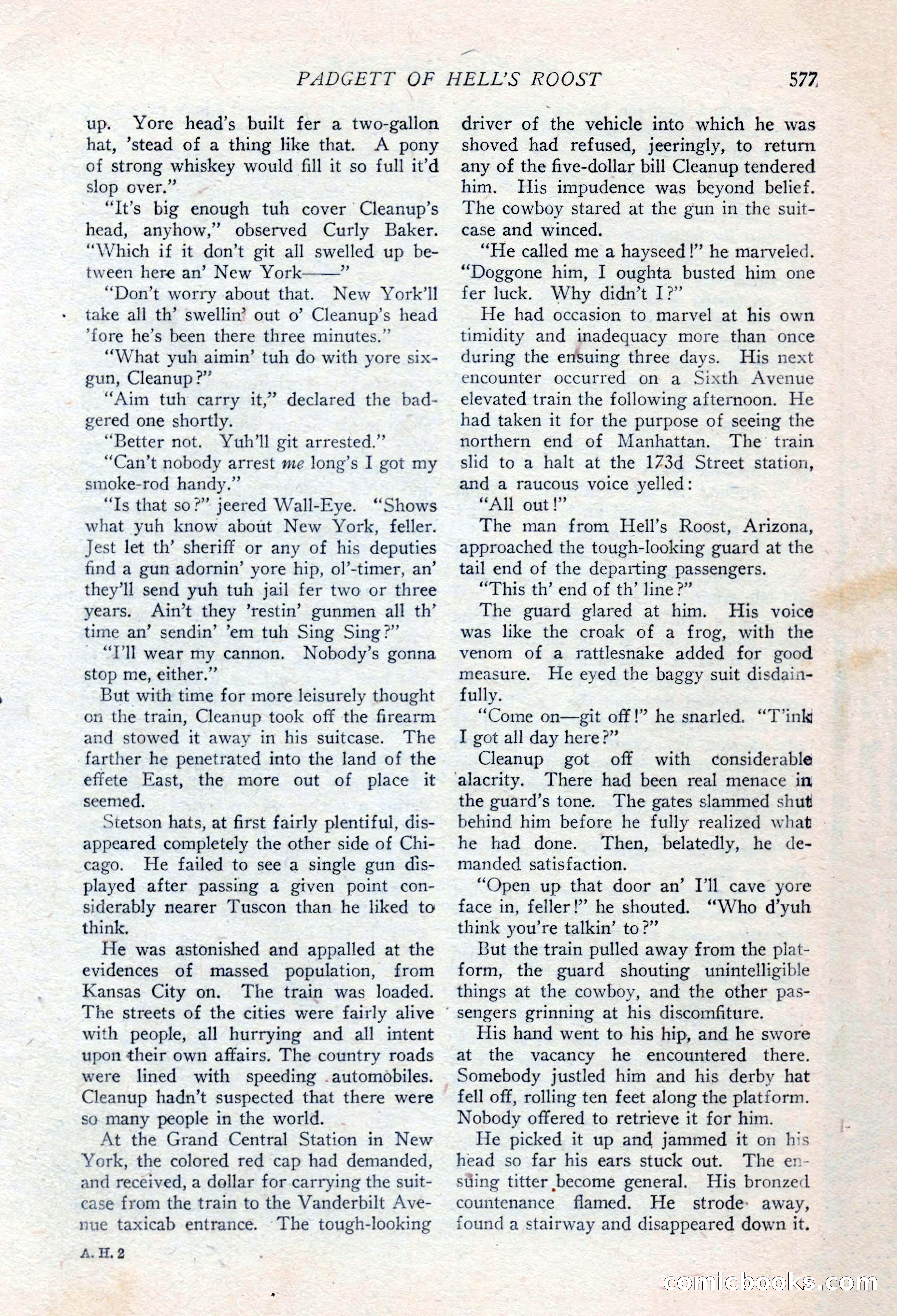 Ace-High Magazine, Second October Number — page 99 of 164