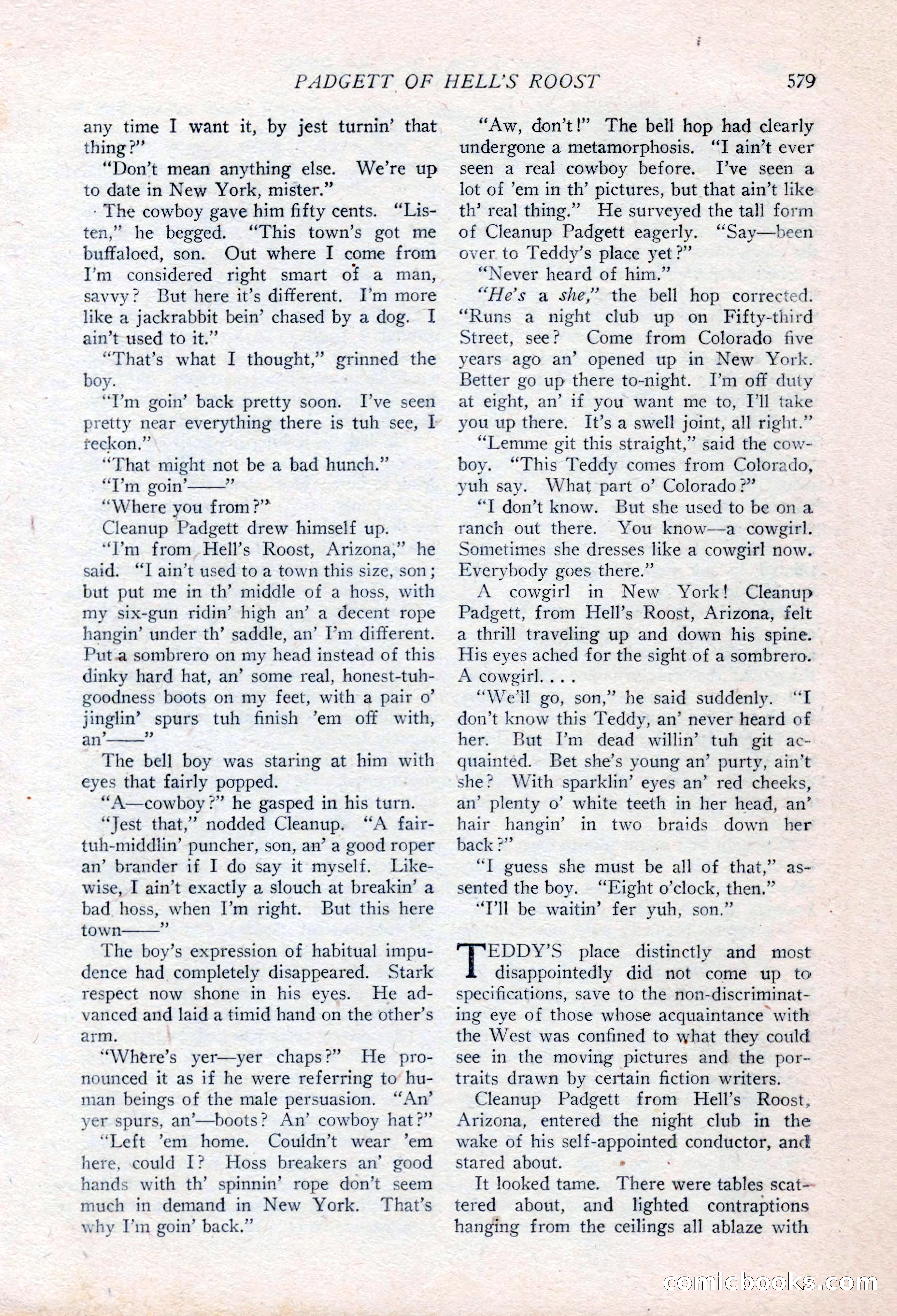 Ace-High Magazine, Second October Number — page 101 of 164