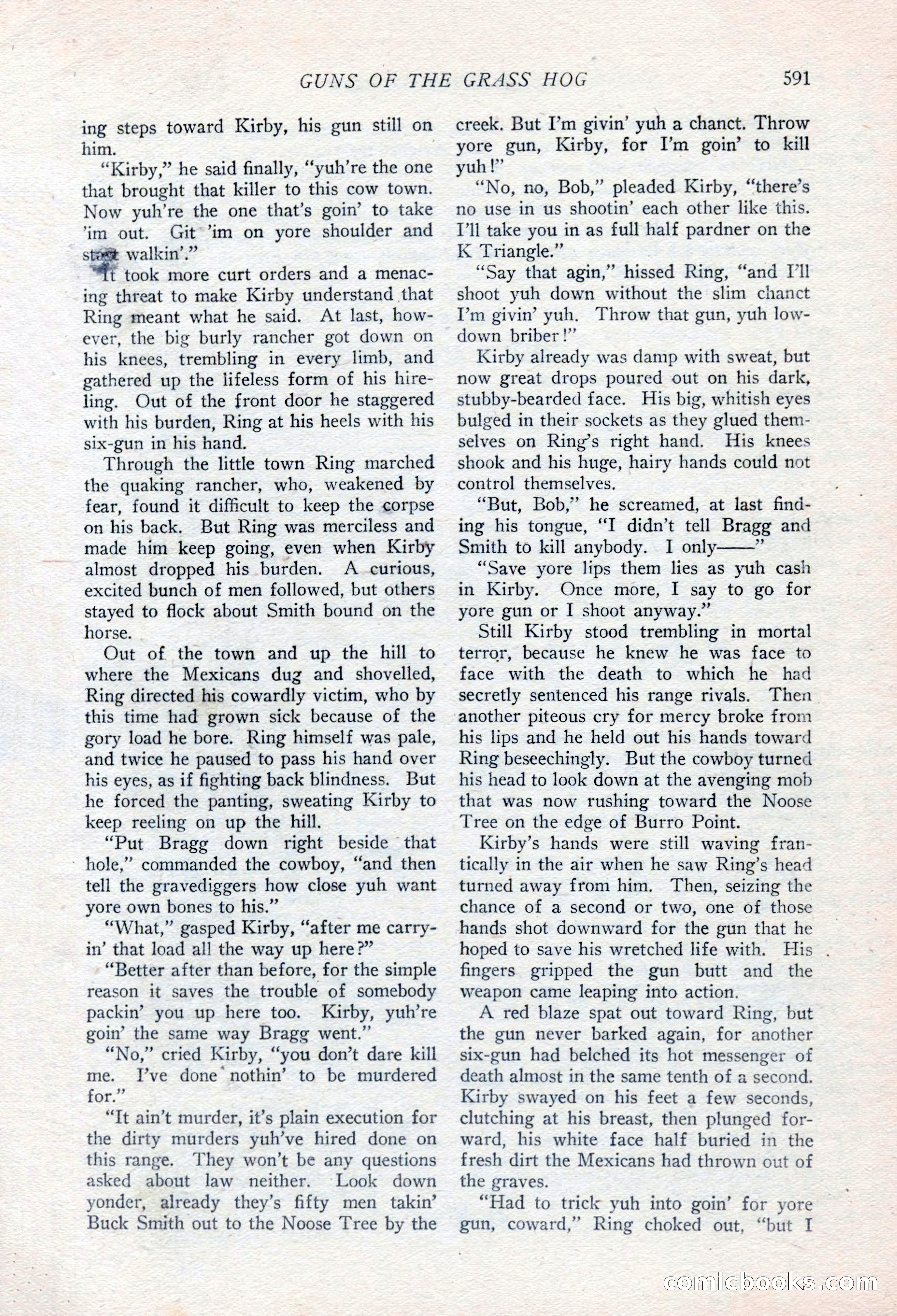 Ace-High Magazine, Second October Number — page 113 of 164