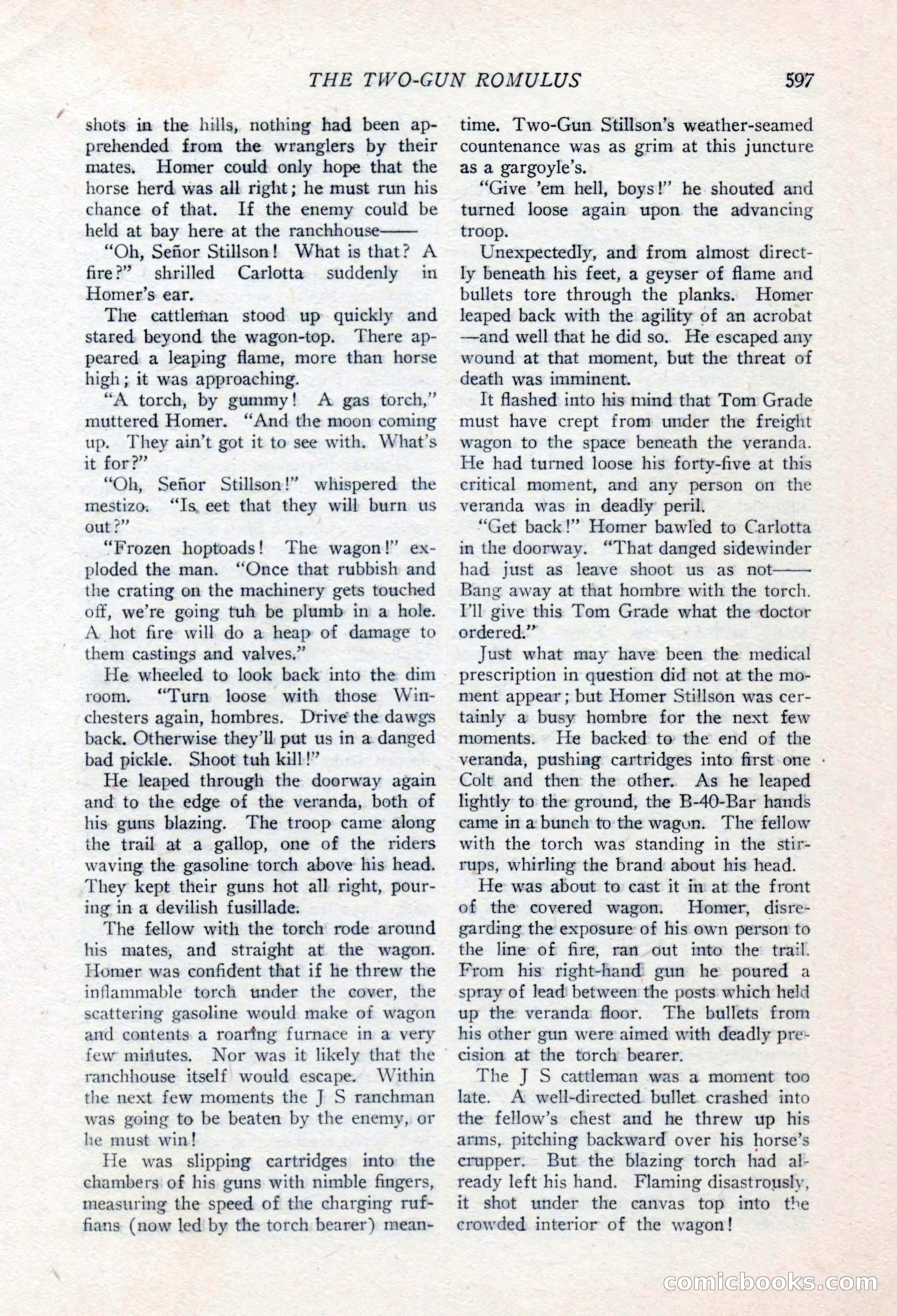 Ace-High Magazine, Second October Number — page 119 of 164