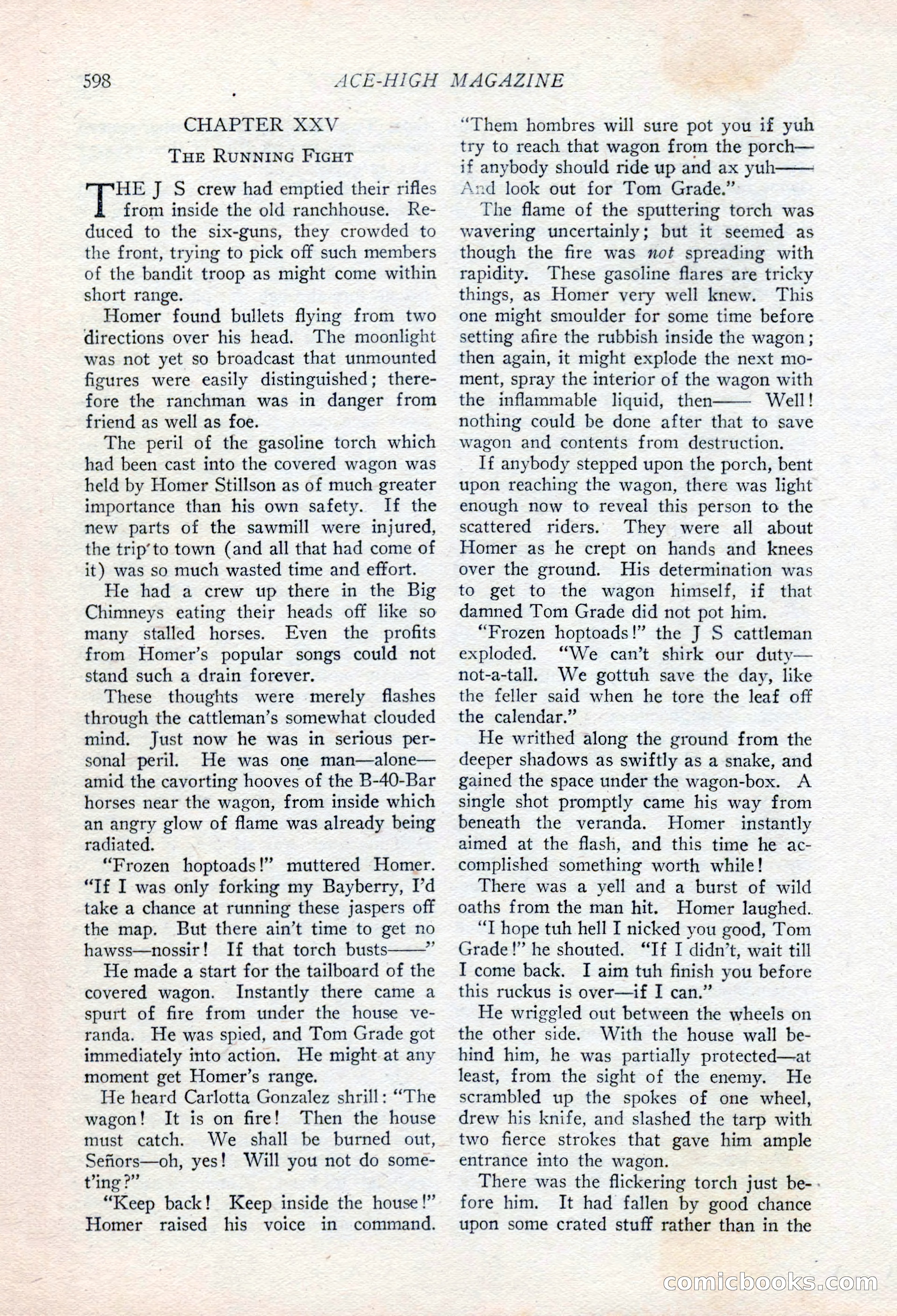 Ace-High Magazine, Second October Number — page 120 of 164