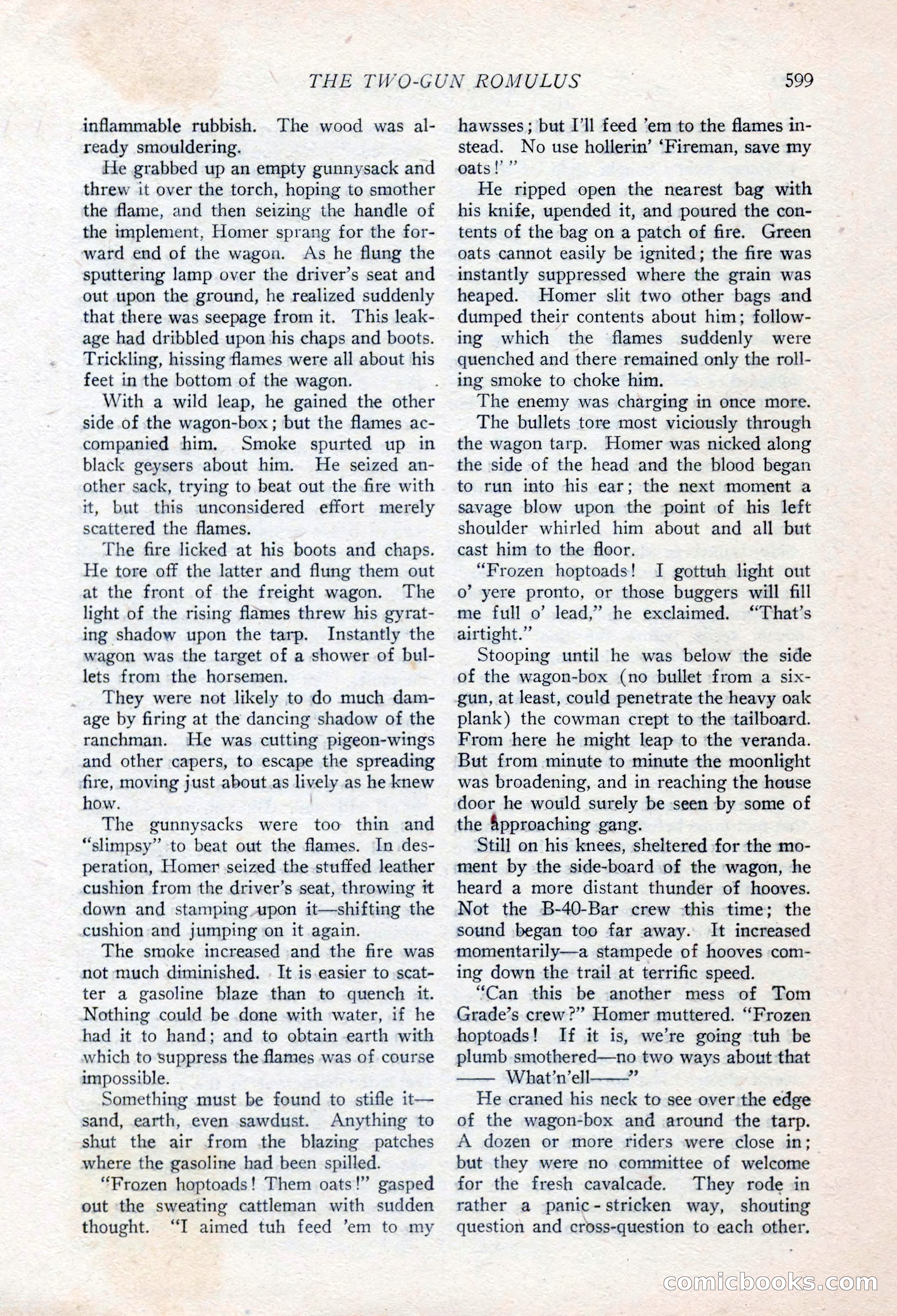 Ace-High Magazine, Second October Number — page 121 of 164