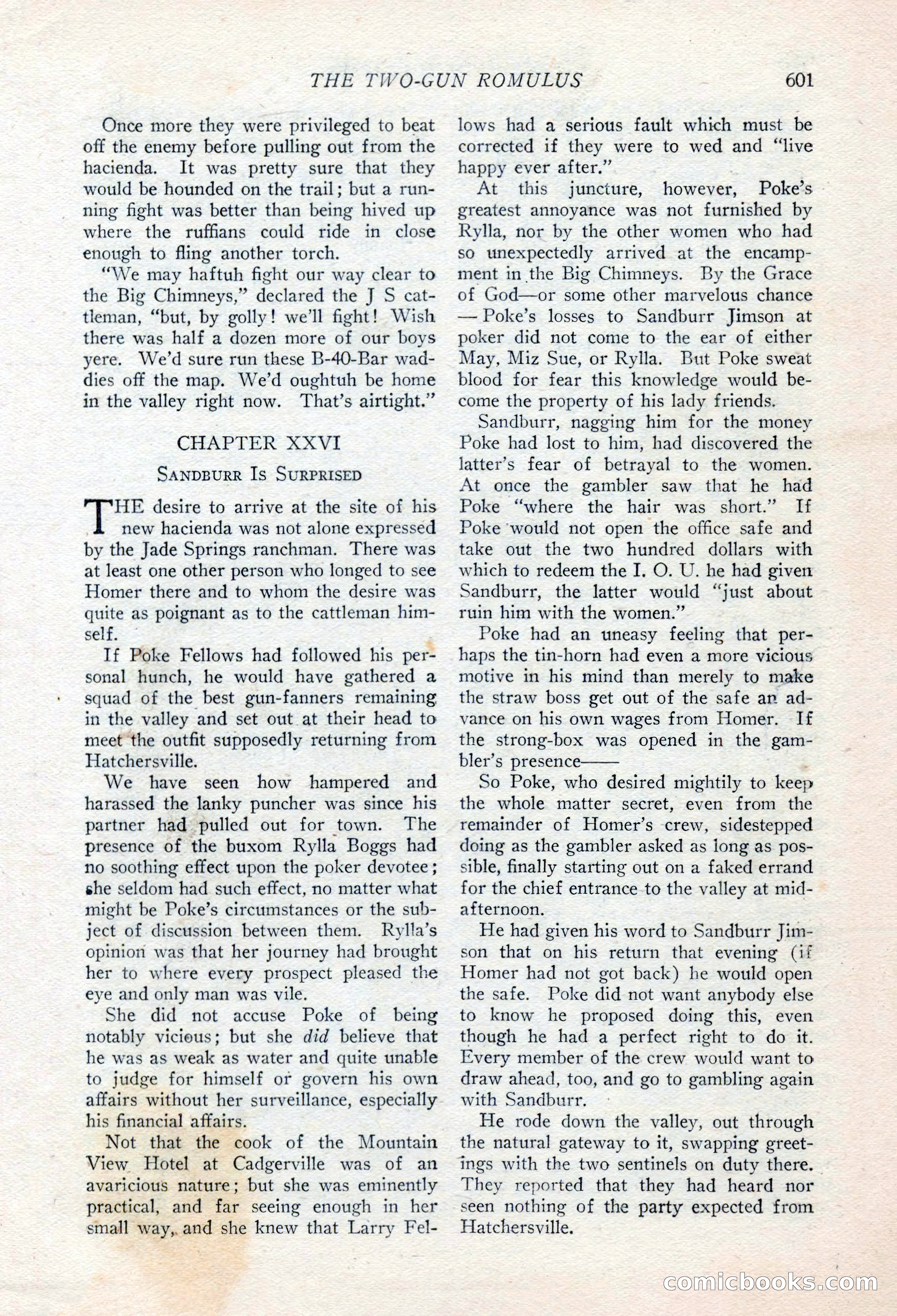 Ace-High Magazine, Second October Number — page 123 of 164