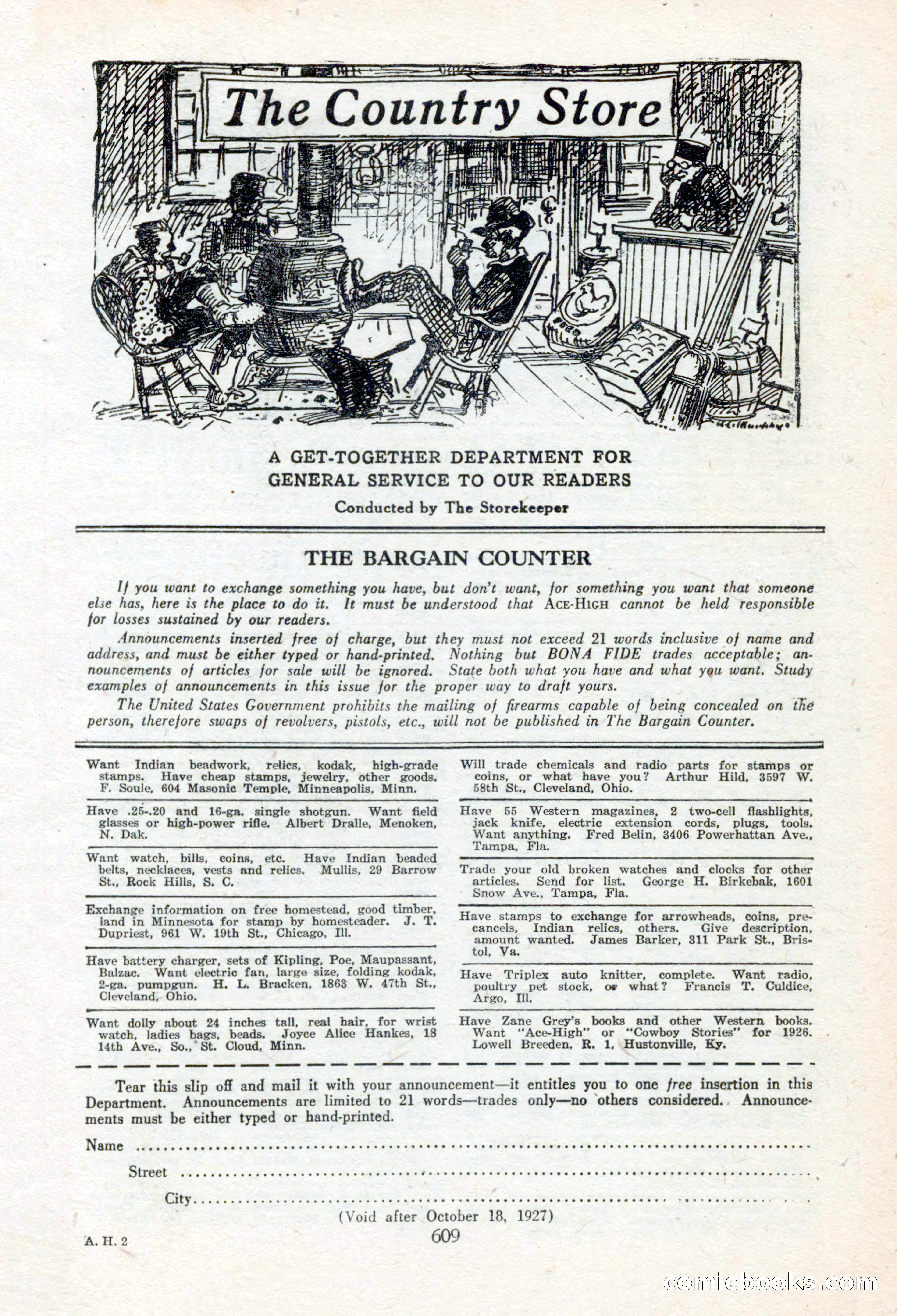 Ace-High Magazine, Second October Number — page 131 of 164